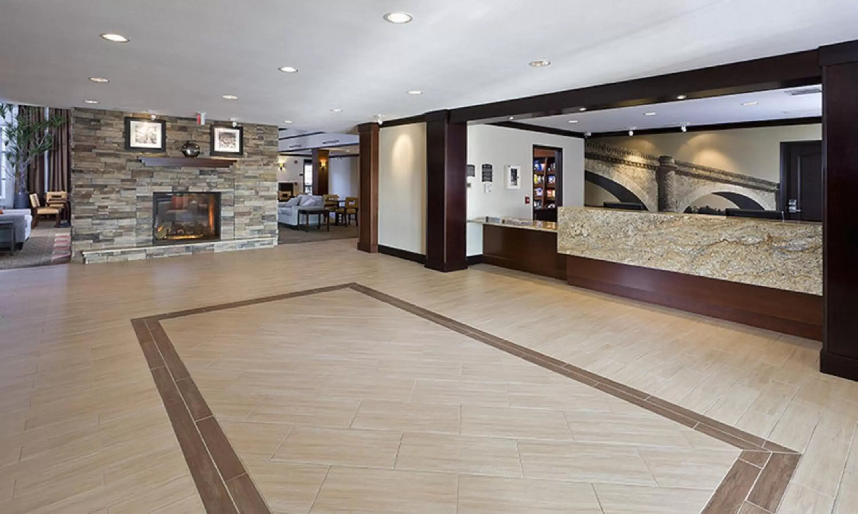 Property building, Lobby/Reception in Staybridge Suites Montgomeryville, an IHG Hotel