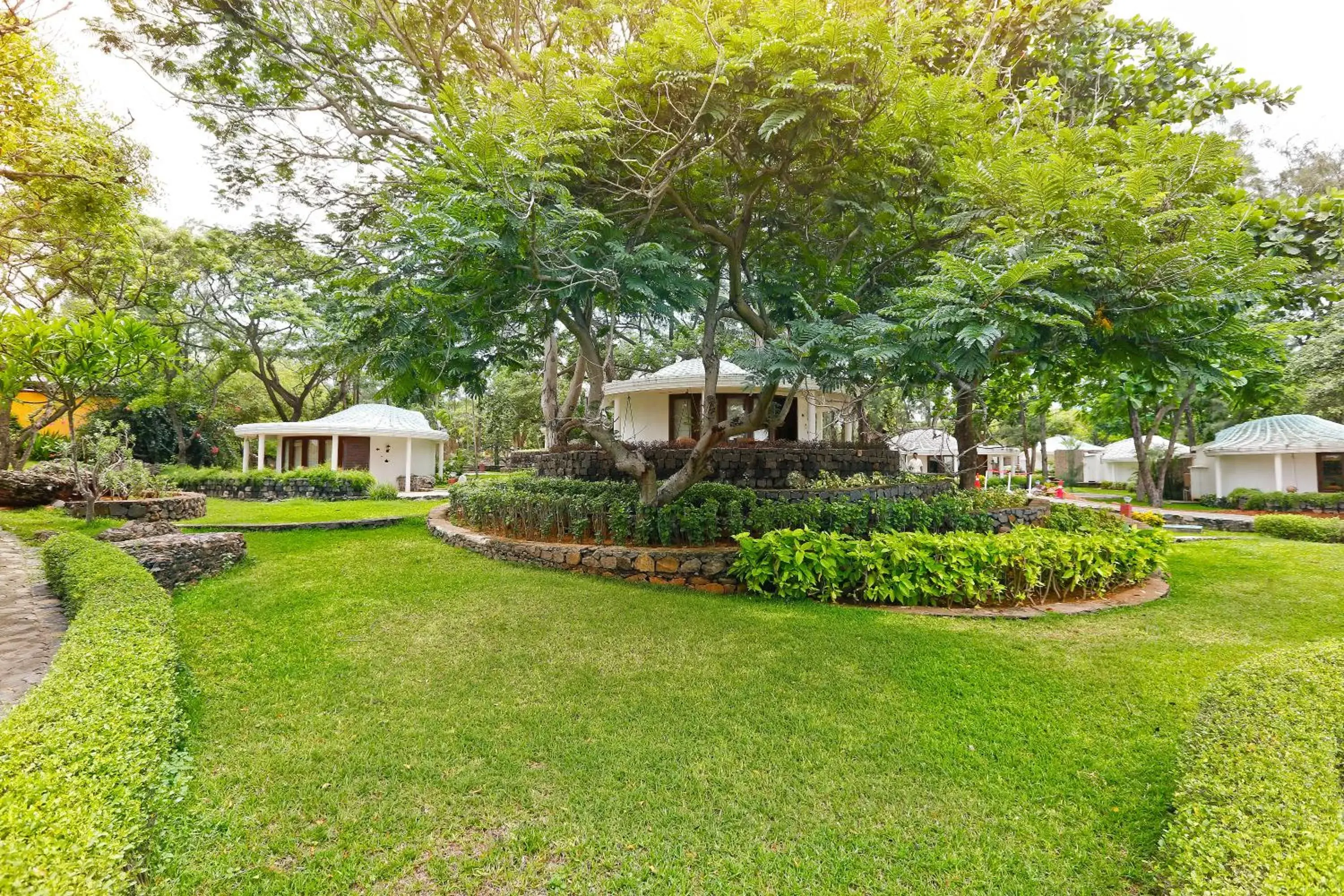 Bird's eye view, Garden in Taj Fisherman’s Cove Resort & Spa, Chennai