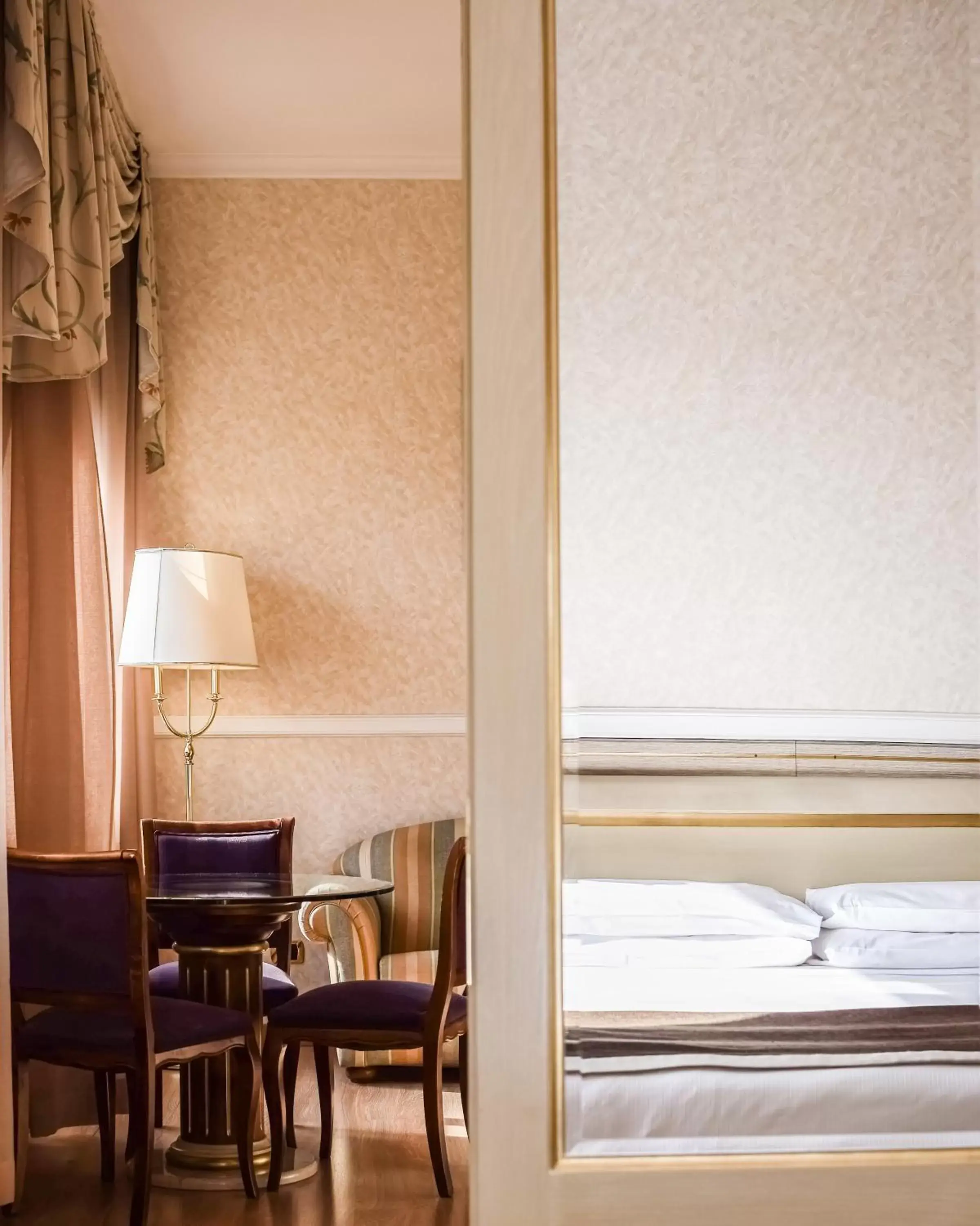 Bedroom in Palazzo Porta Romana Hotel