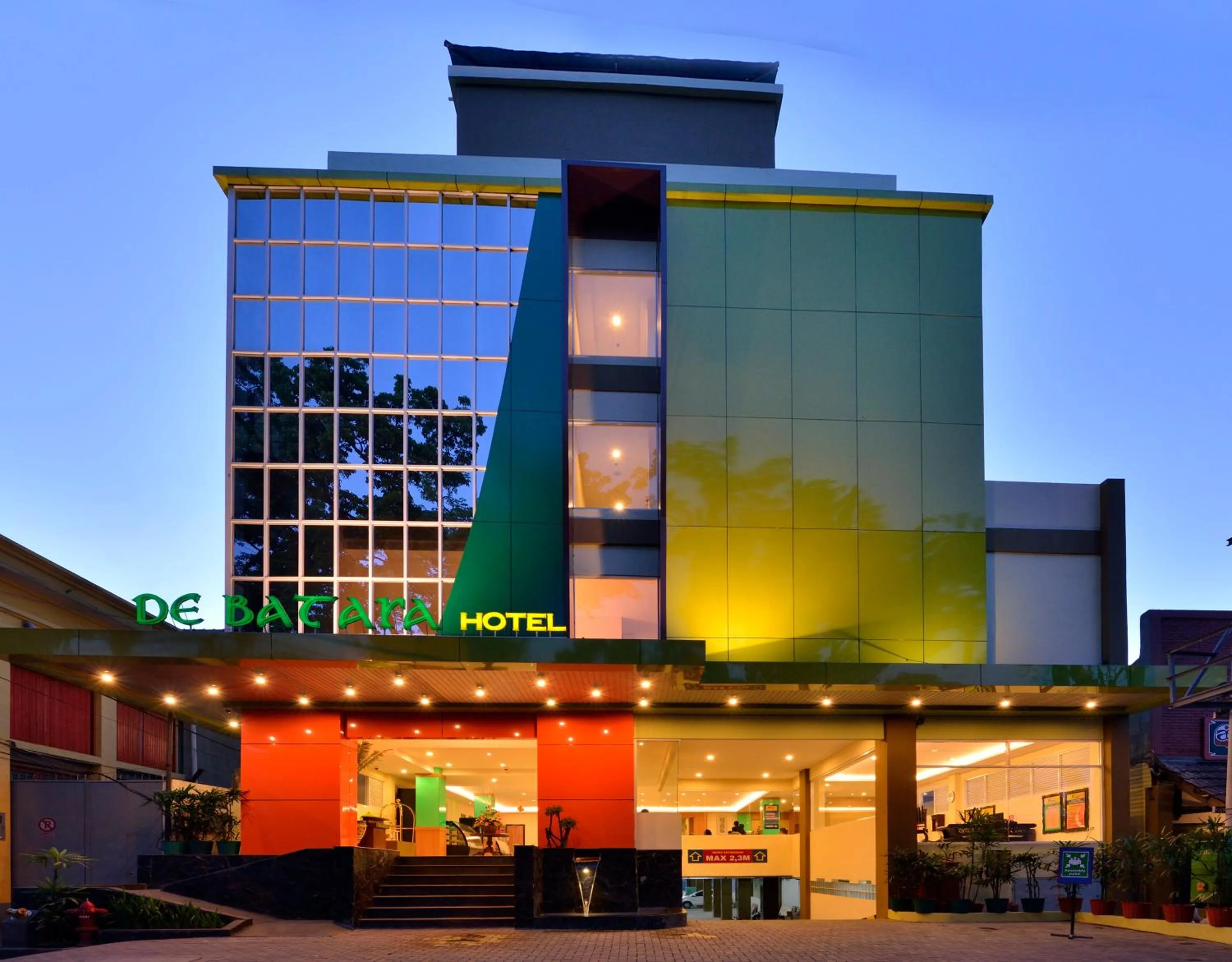 Property building in De Batara Hotel