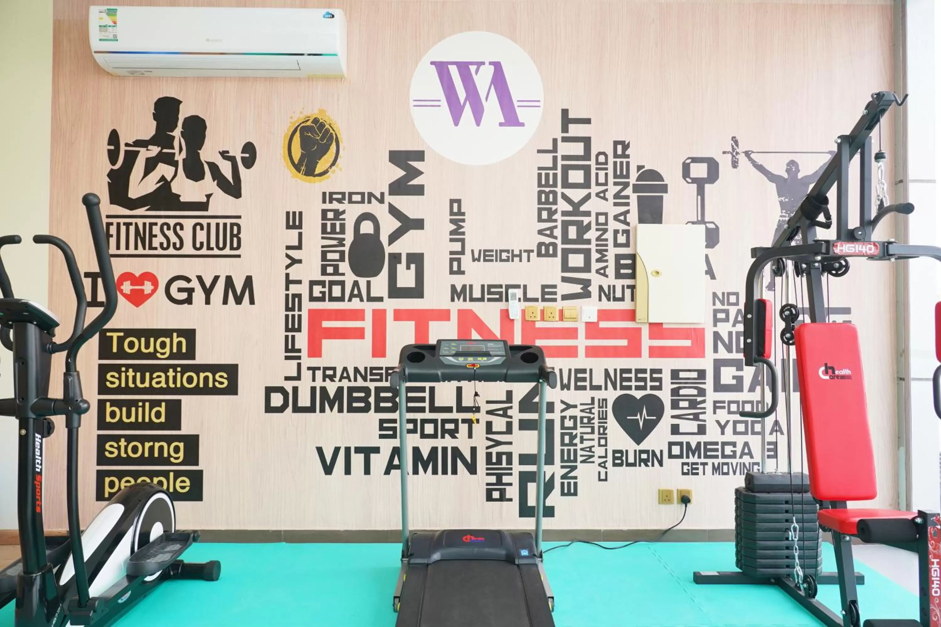 Sports, Floor Plan in Wahaj Al Mesak Units