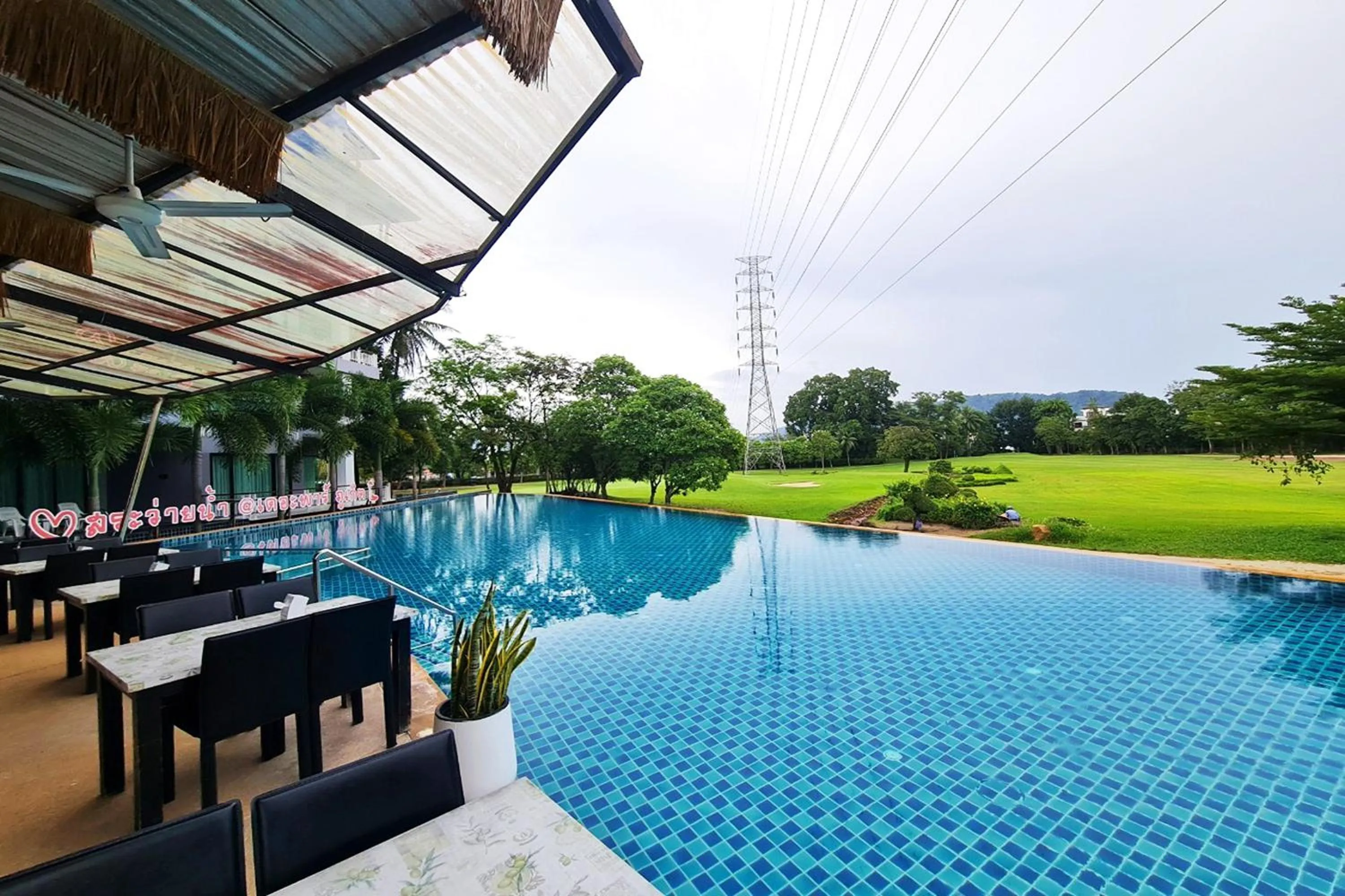 Swimming pool in The Par Phuket SHA Plus