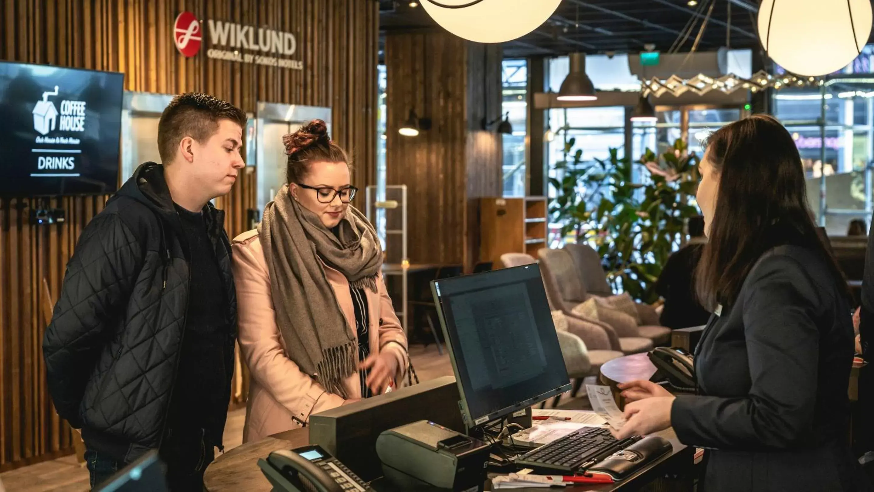 Lobby or reception in Original Sokos Hotel Wiklund