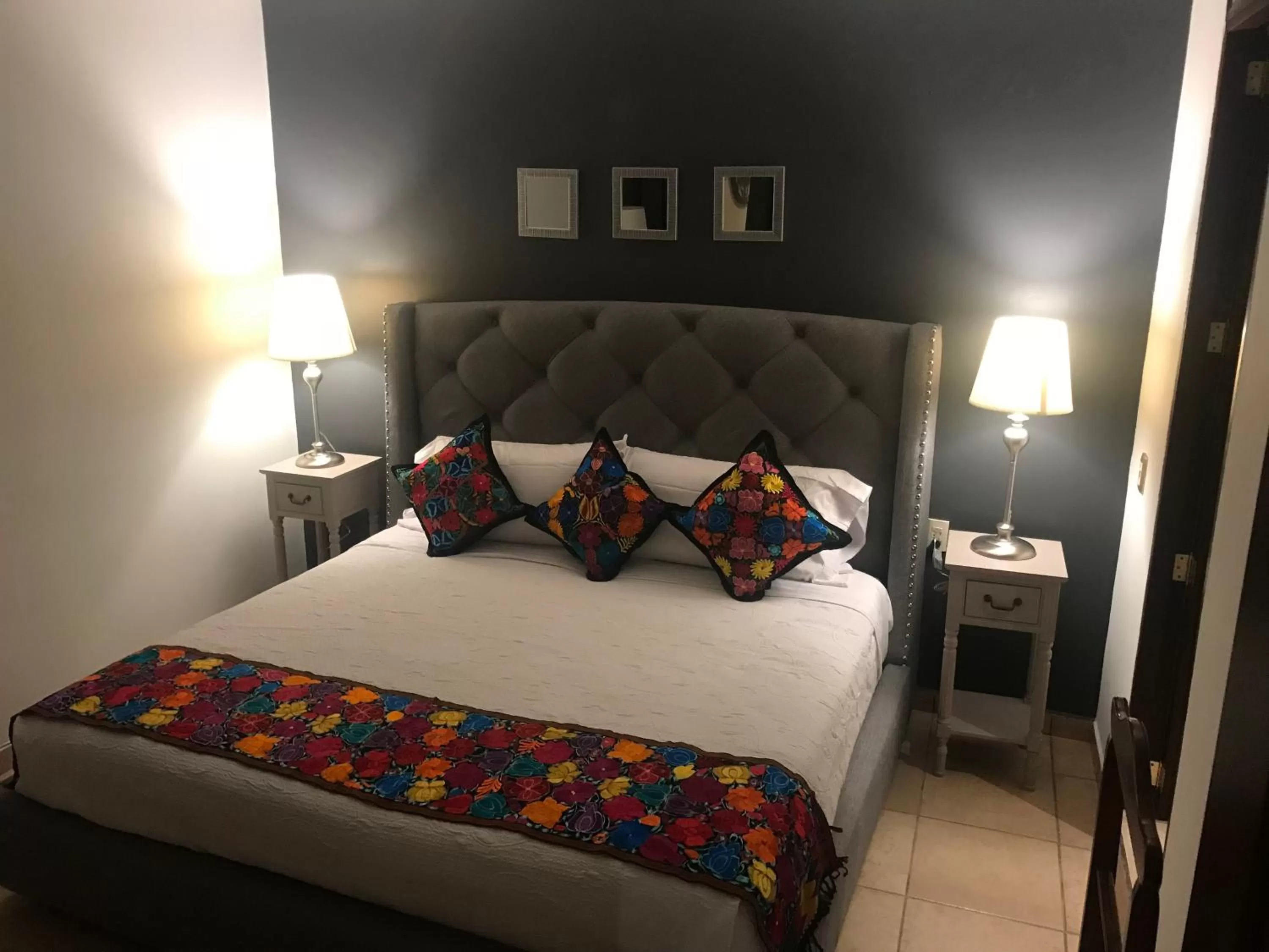 Bed in Del Centro Hotel Bernal