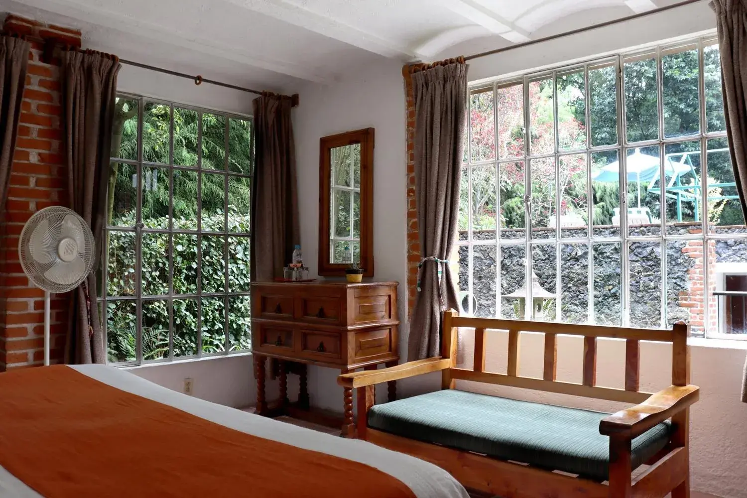 Bedroom, Bed in Hotel La Posada del Valle