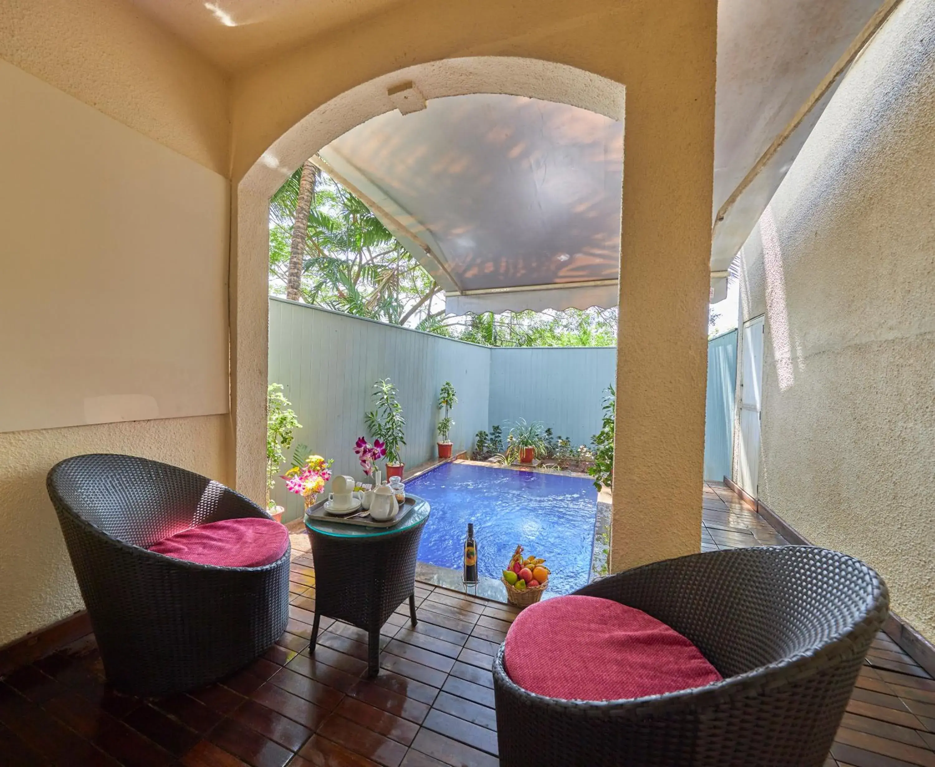 Seating area in Royal Orchid Beach Resort & Spa, Utorda Beach Goa