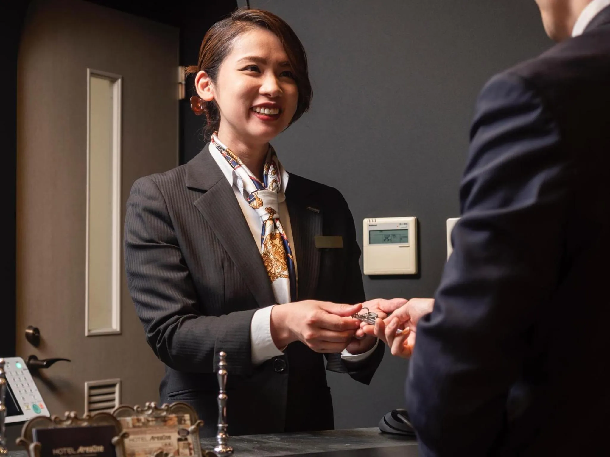 Staff in Hotel Areaone Kitaibaraki