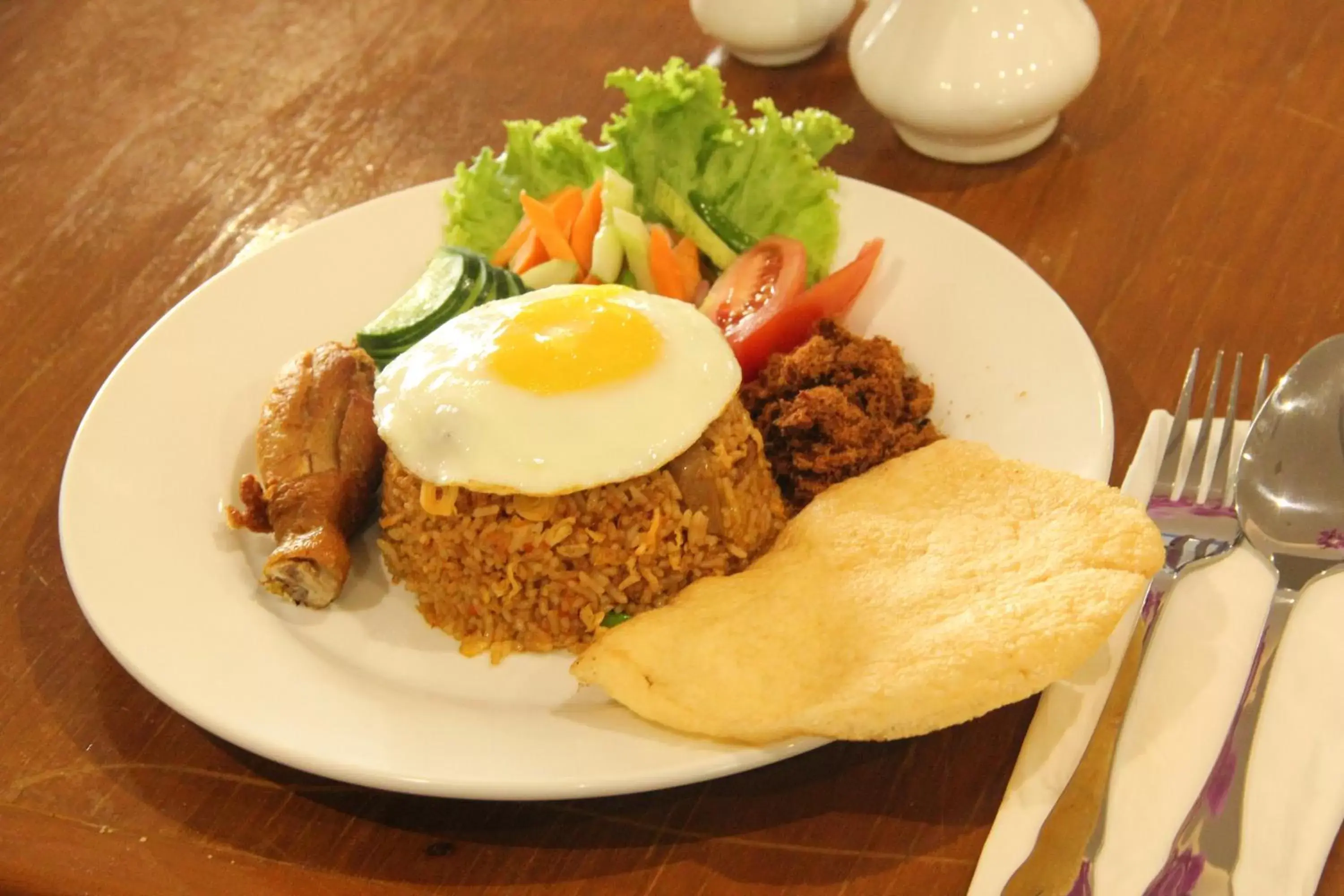 Food close-up in Dreamtel Jakarta