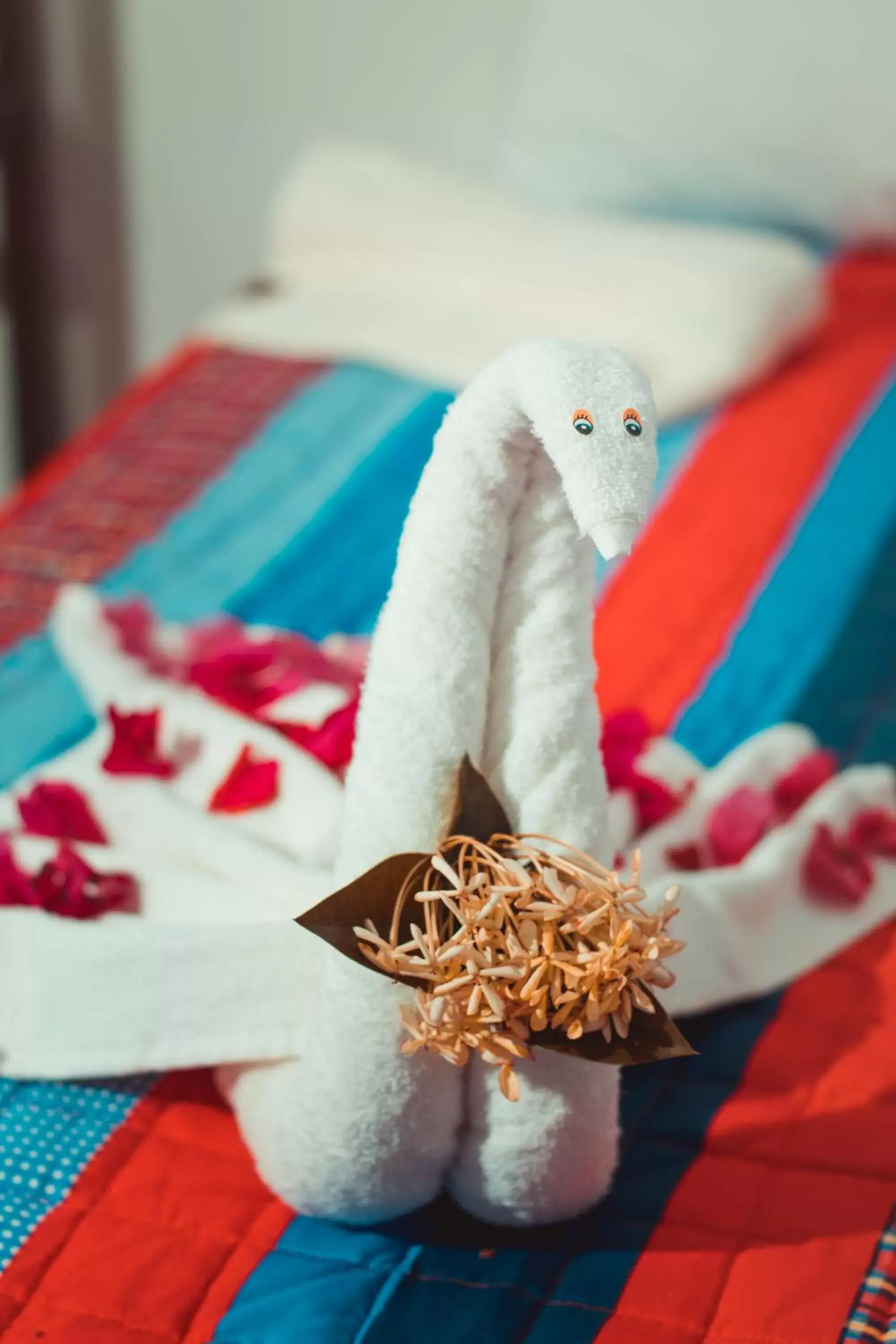 Decorative detail, Bed in Itza La Veleta Tulum