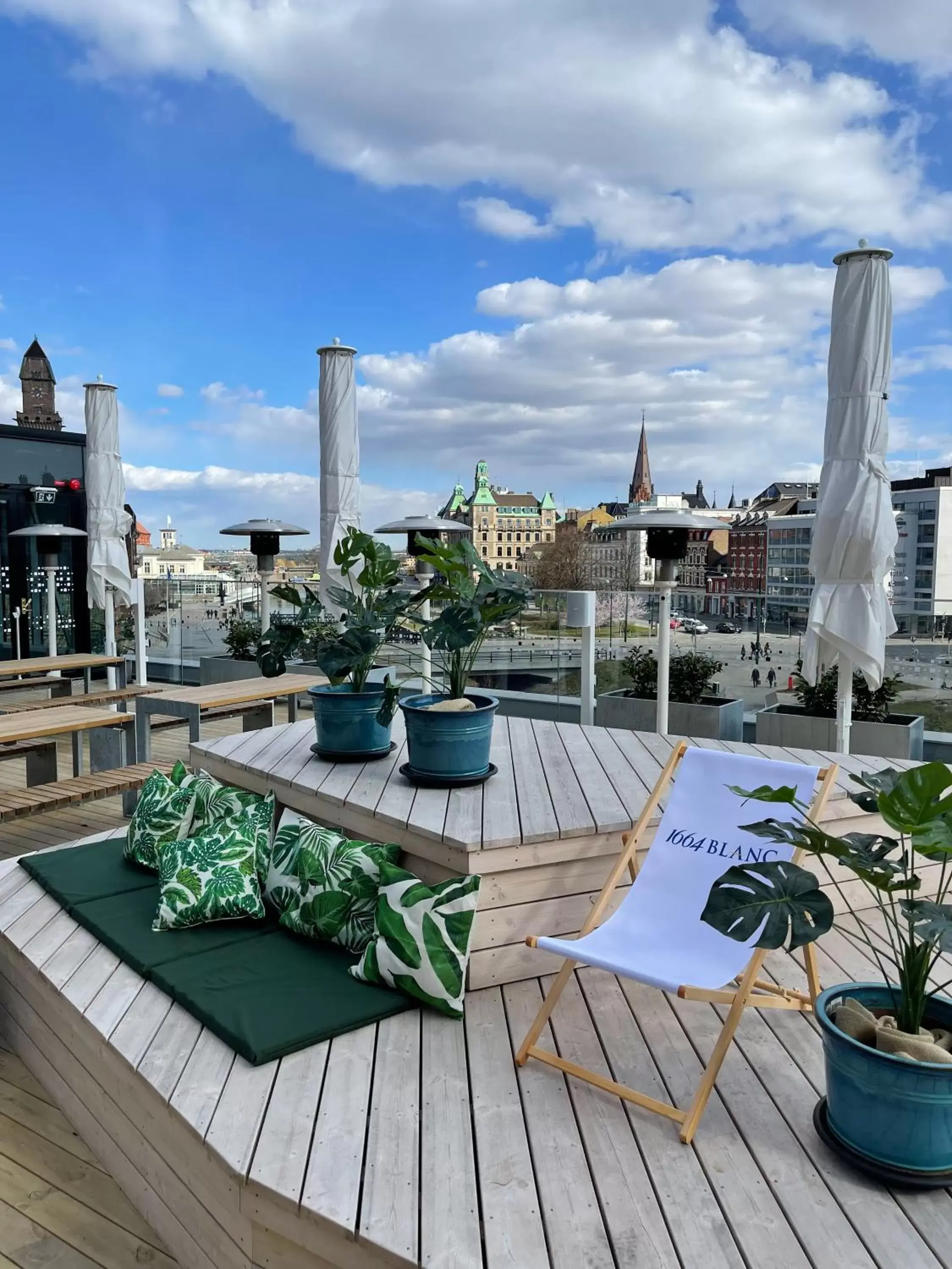 Balcony/Terrace in Clarion Hotel Malmö Live