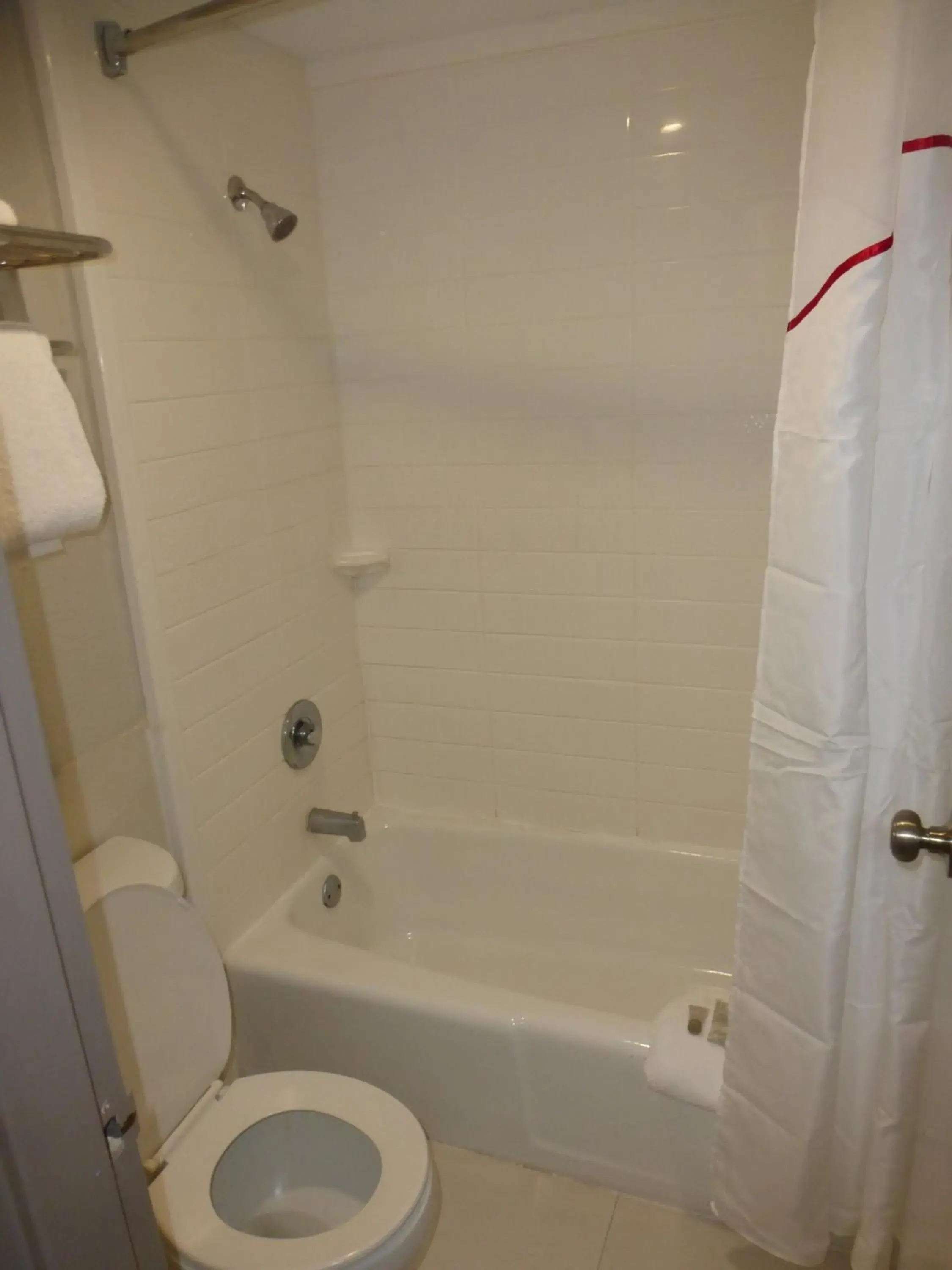 Bathroom in Red Roof Inn Corpus Christi North - Near Downtown Bathroom in Red Roof Inn Corpus Christi North - Near Downtown