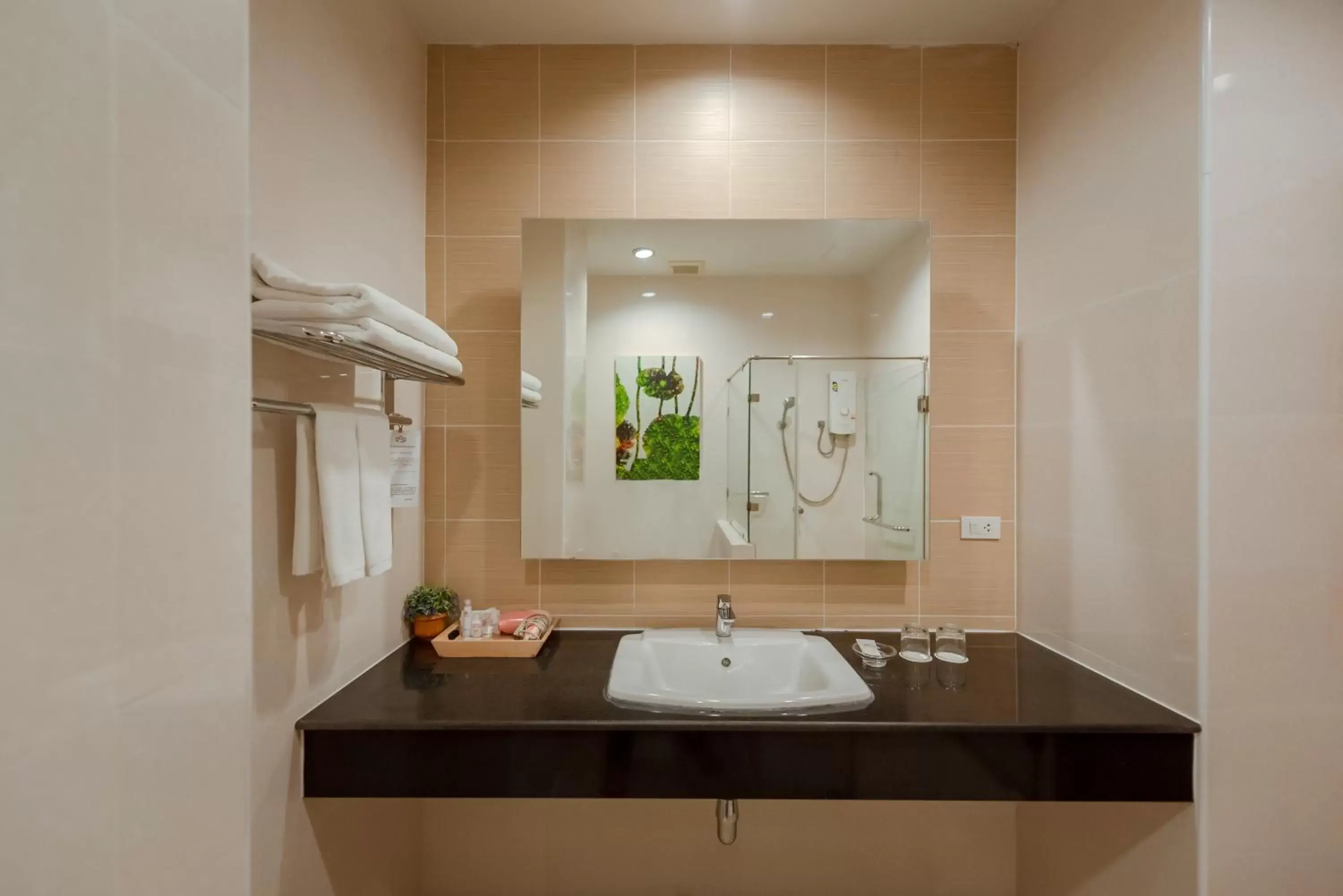 towels, Bathroom in The Pannarai Hotel