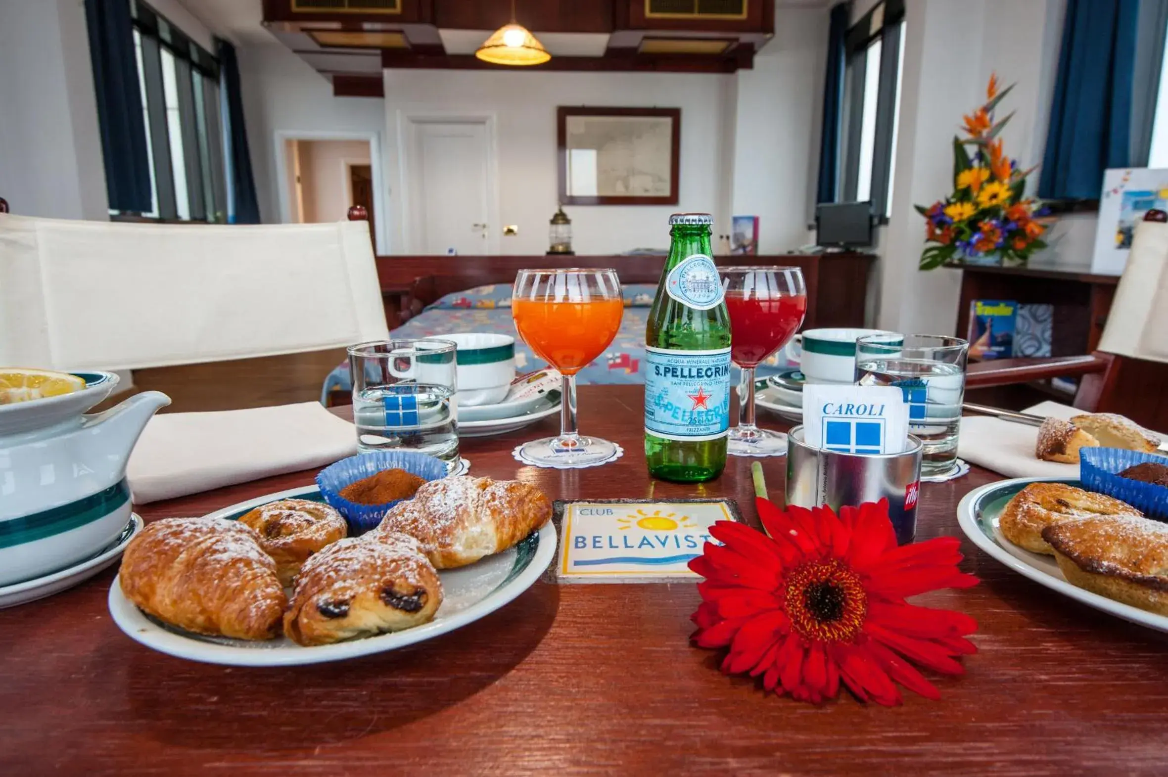 Food and drinks in Hotel Bellavista Club-Caroli Hotels