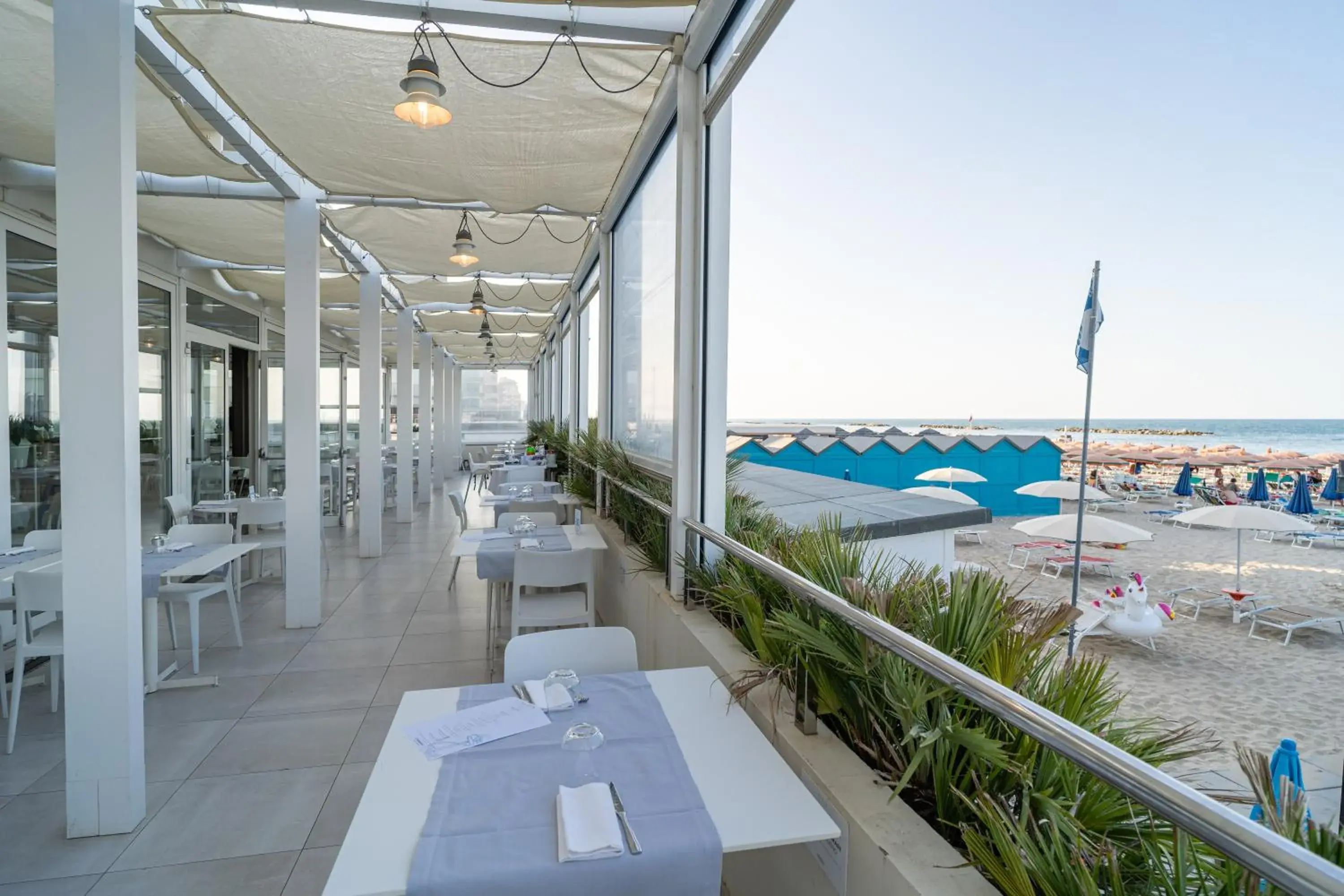 Patio in Nautilus Family Hotel