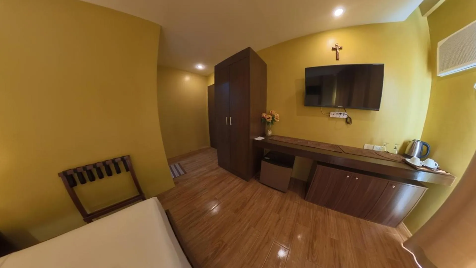 Bed in Alunsina Hotel and Spa