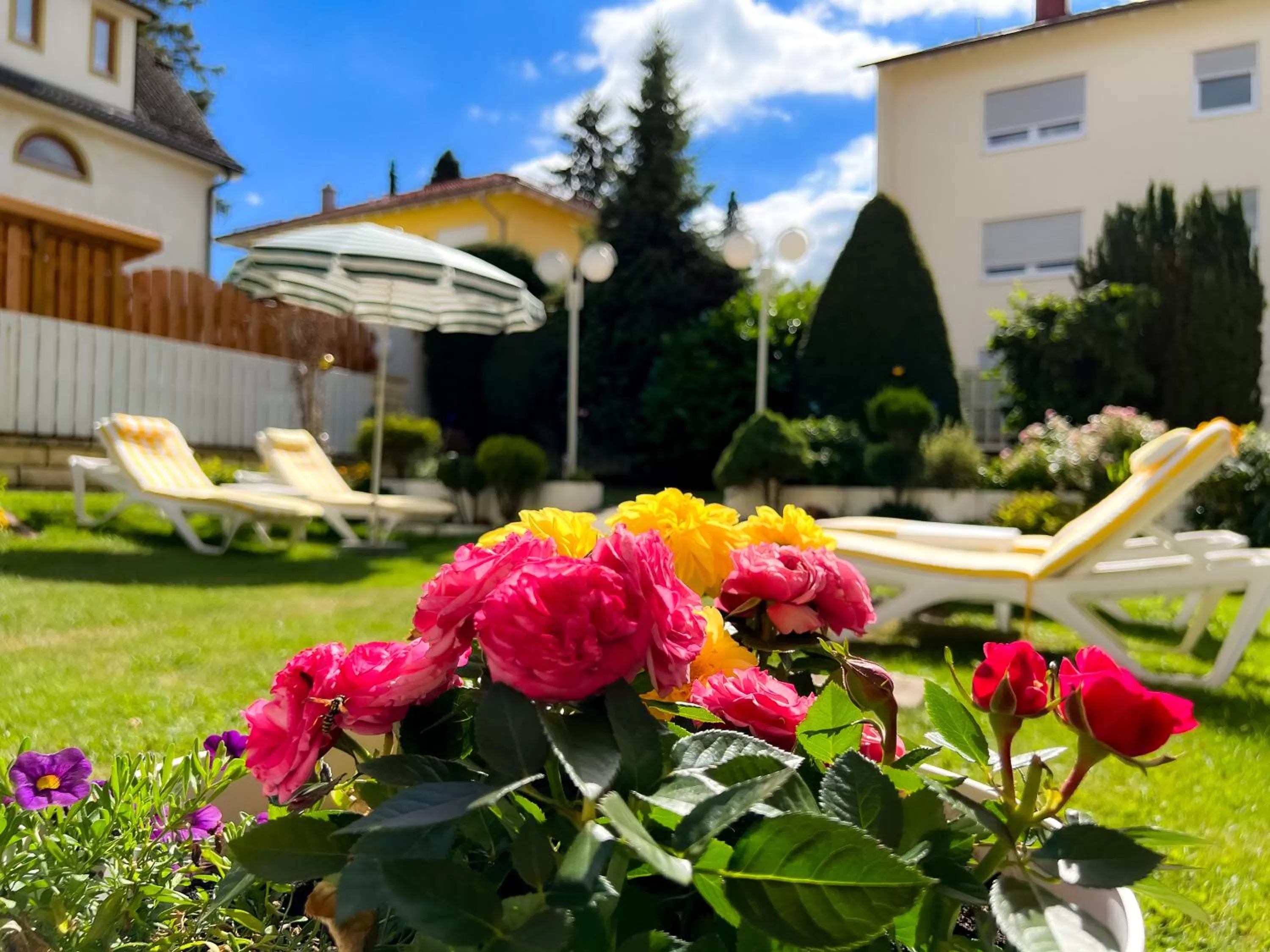 Garden in Kurhotel Wiedenmann