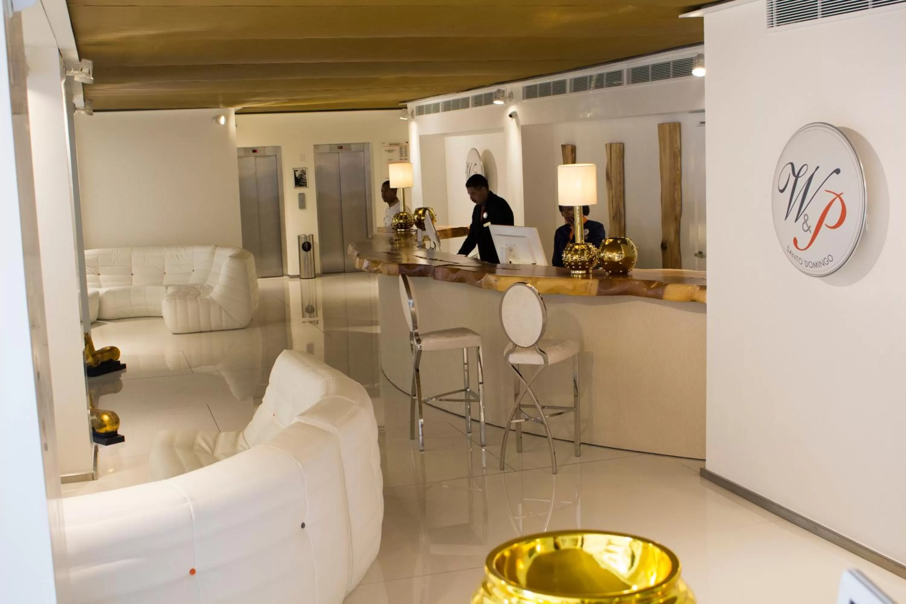 Lobby or reception in W&P Santo Domingo