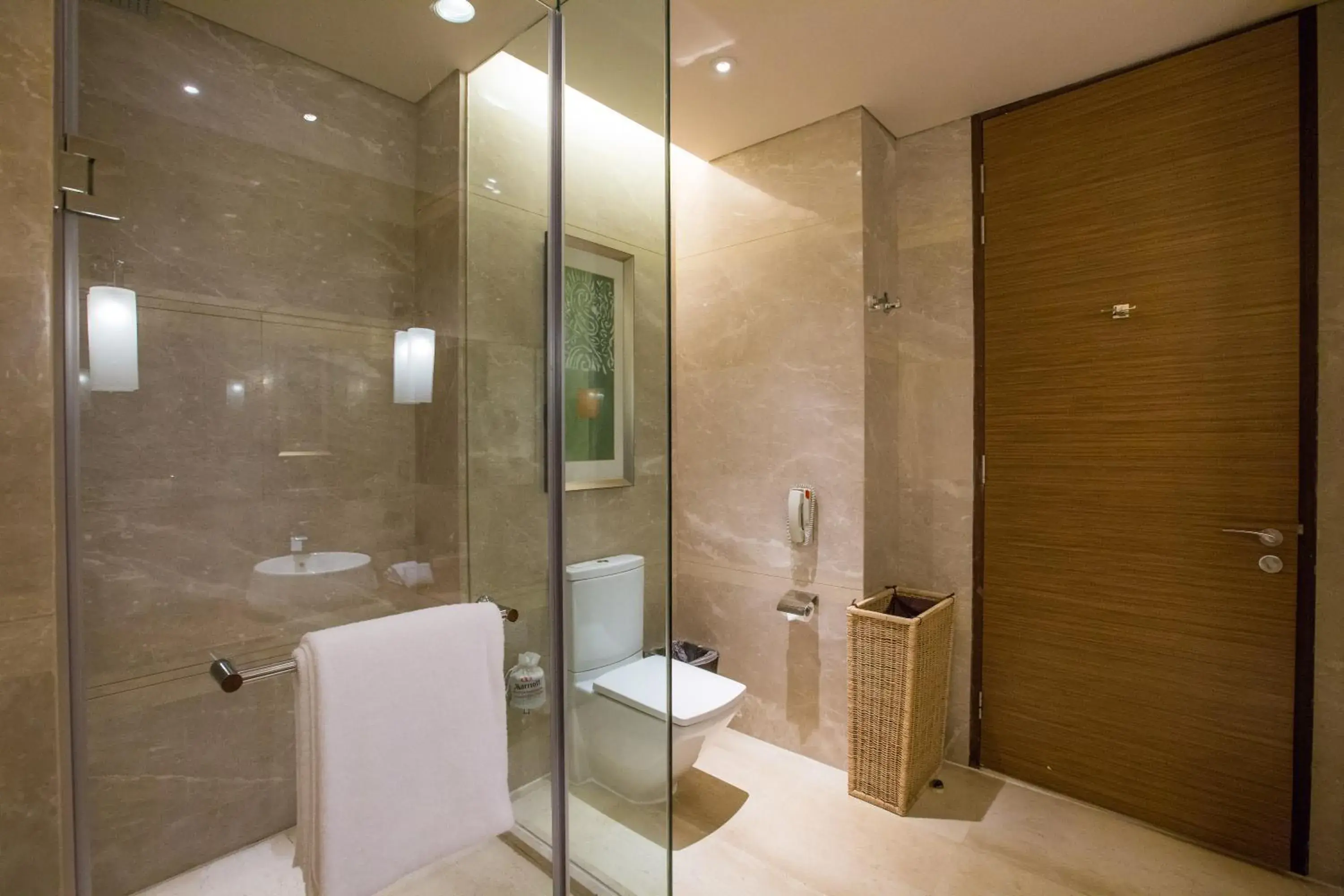 Toilet, Bathroom in Marriott Executive Apartment Tianjin Lakeview