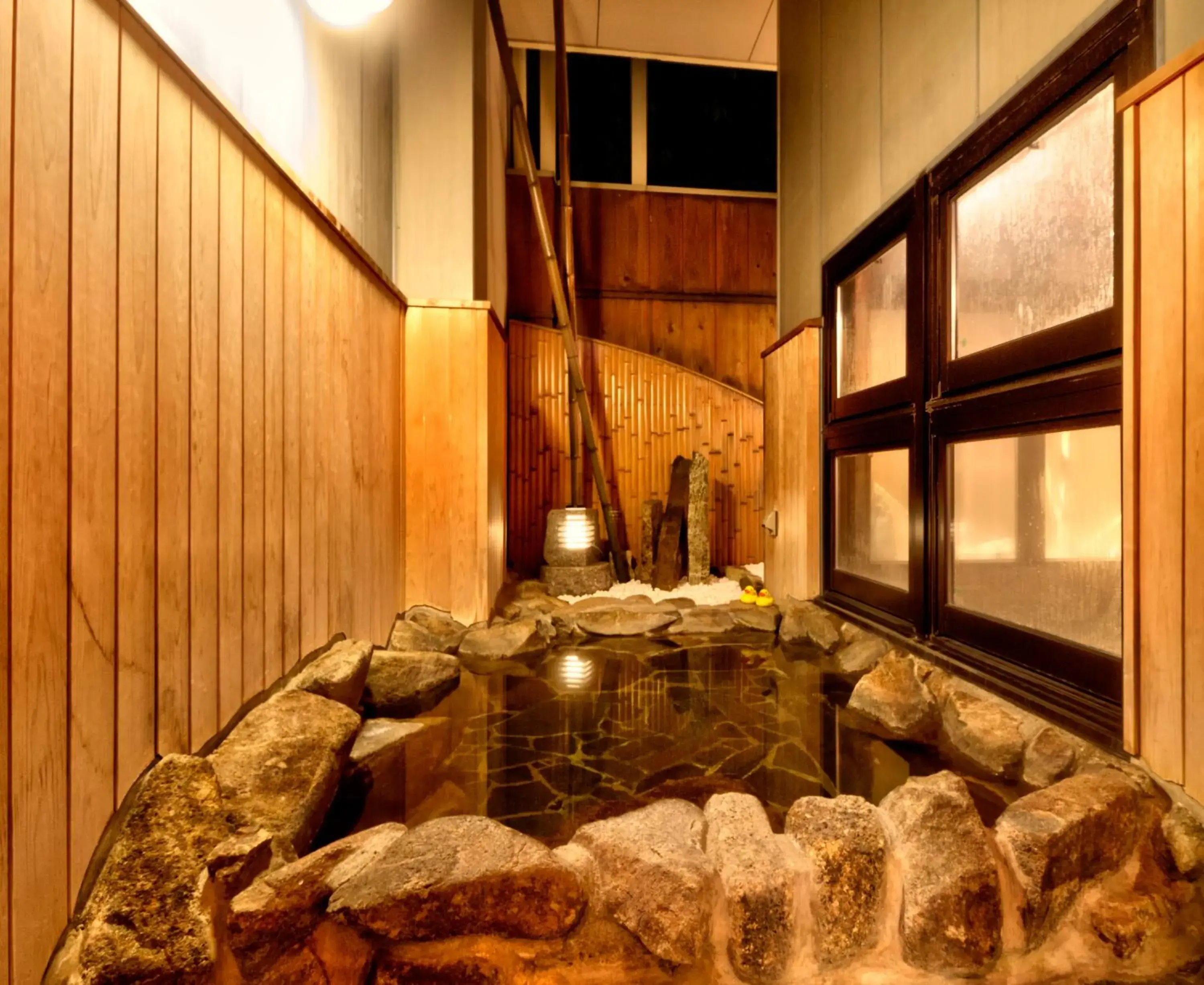 Hot Spring Bath in Ryokan Oyado Koto No Yume