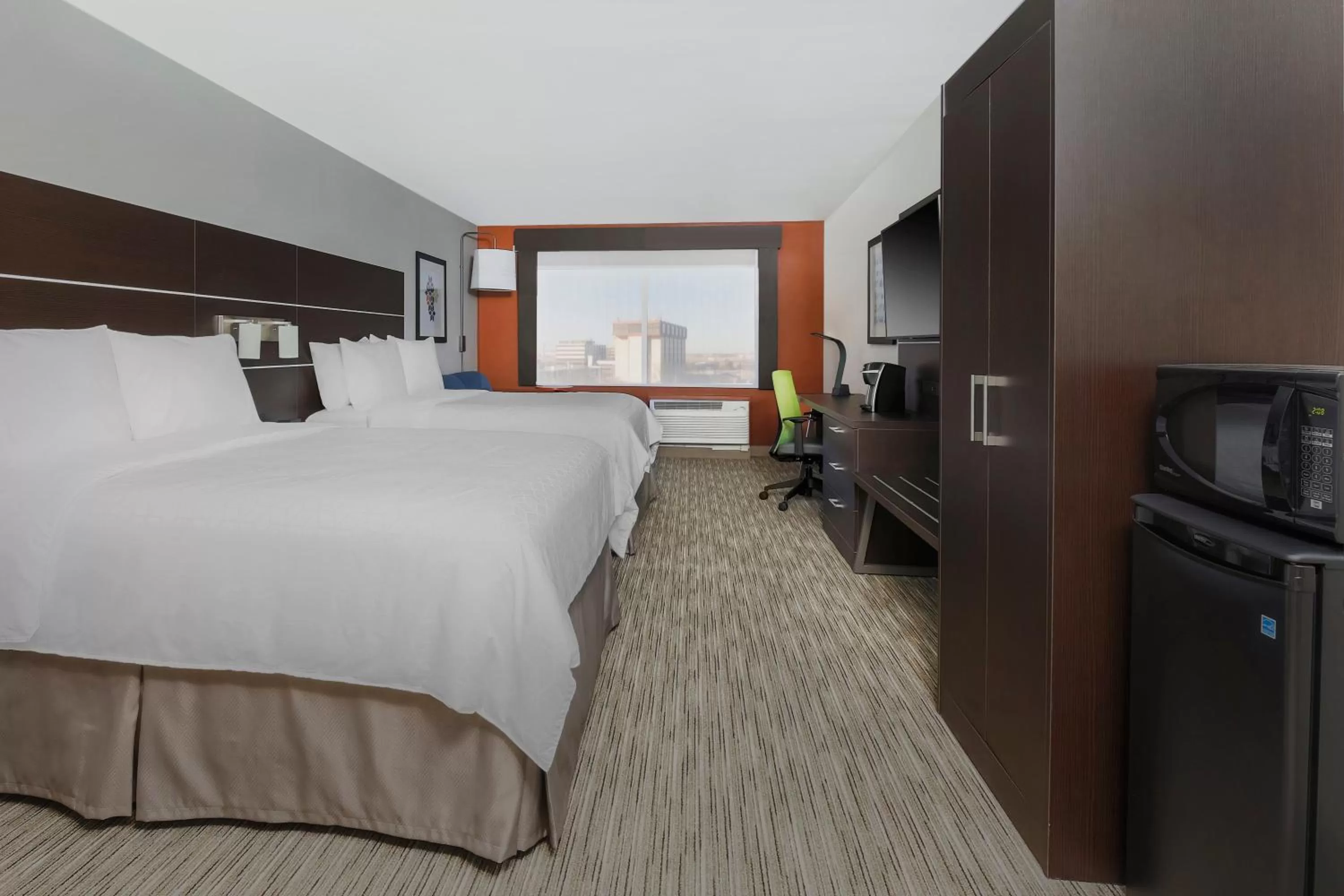 Bedroom, Bed in Holiday Inn Express & Suites Chicago O'Hare Airport by IHG