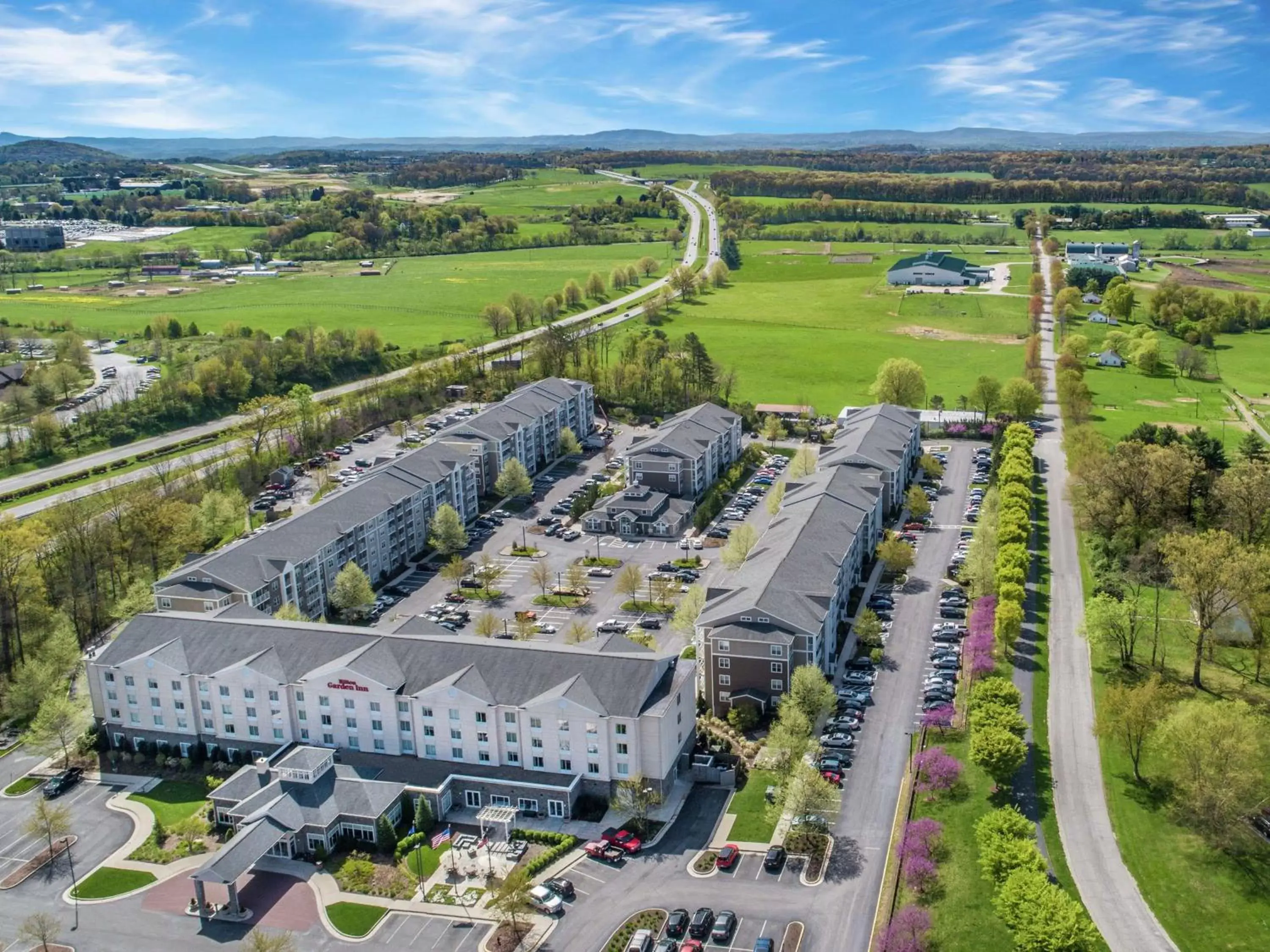 Property building, Bird's-eye View in Hilton Garden Inn Blacksburg University