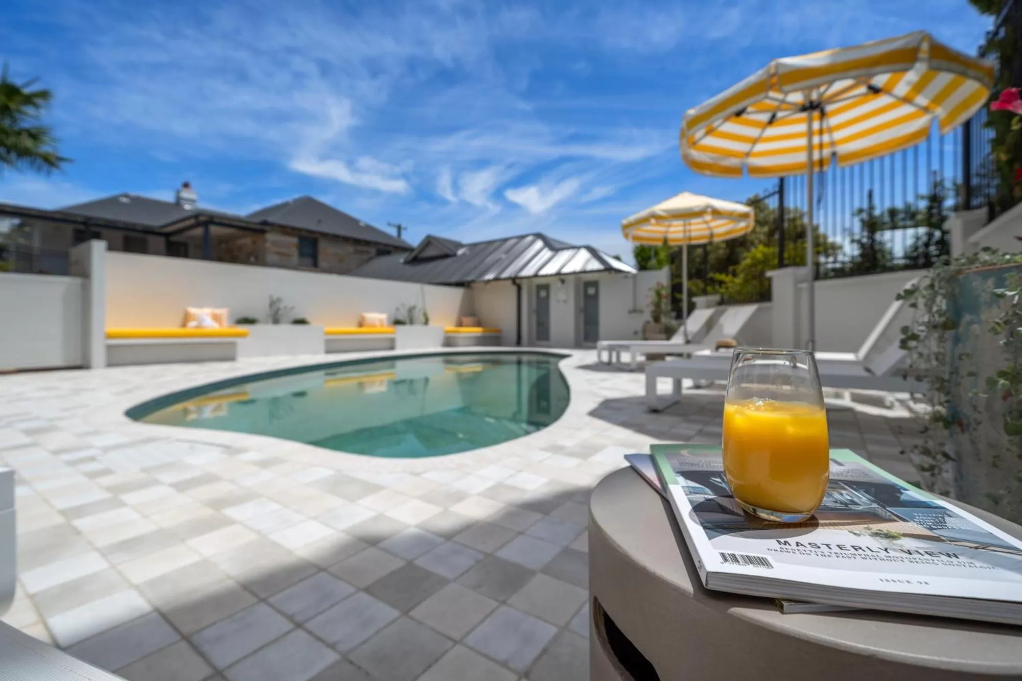 Swimming pool in Wildes Hotel Kangaroo Valley