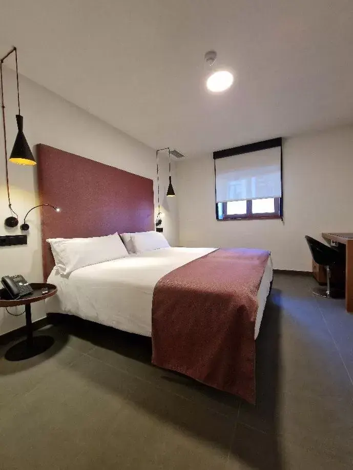 Bed in Hotel El Rosal de Cudillero