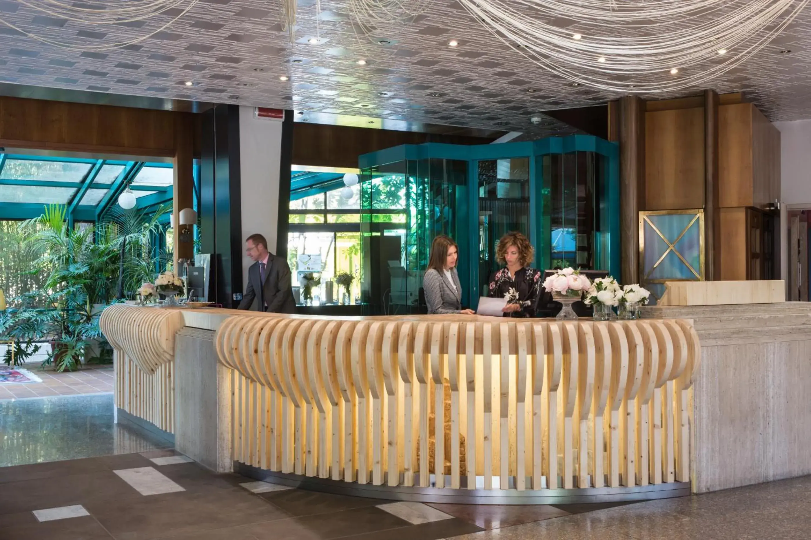 Area and facilities, Lobby/Reception in Grand Hotel Panoramic