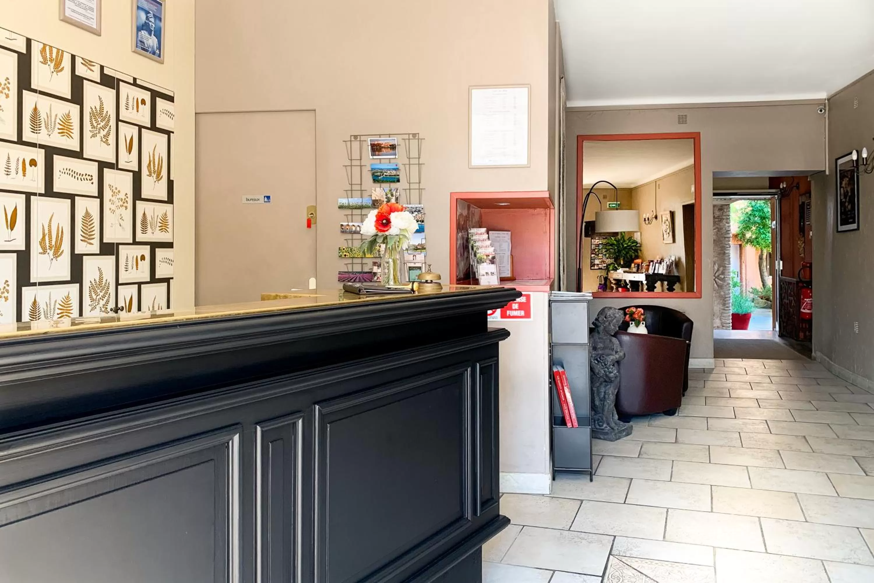 Lobby or reception in Hotel Le Magnan