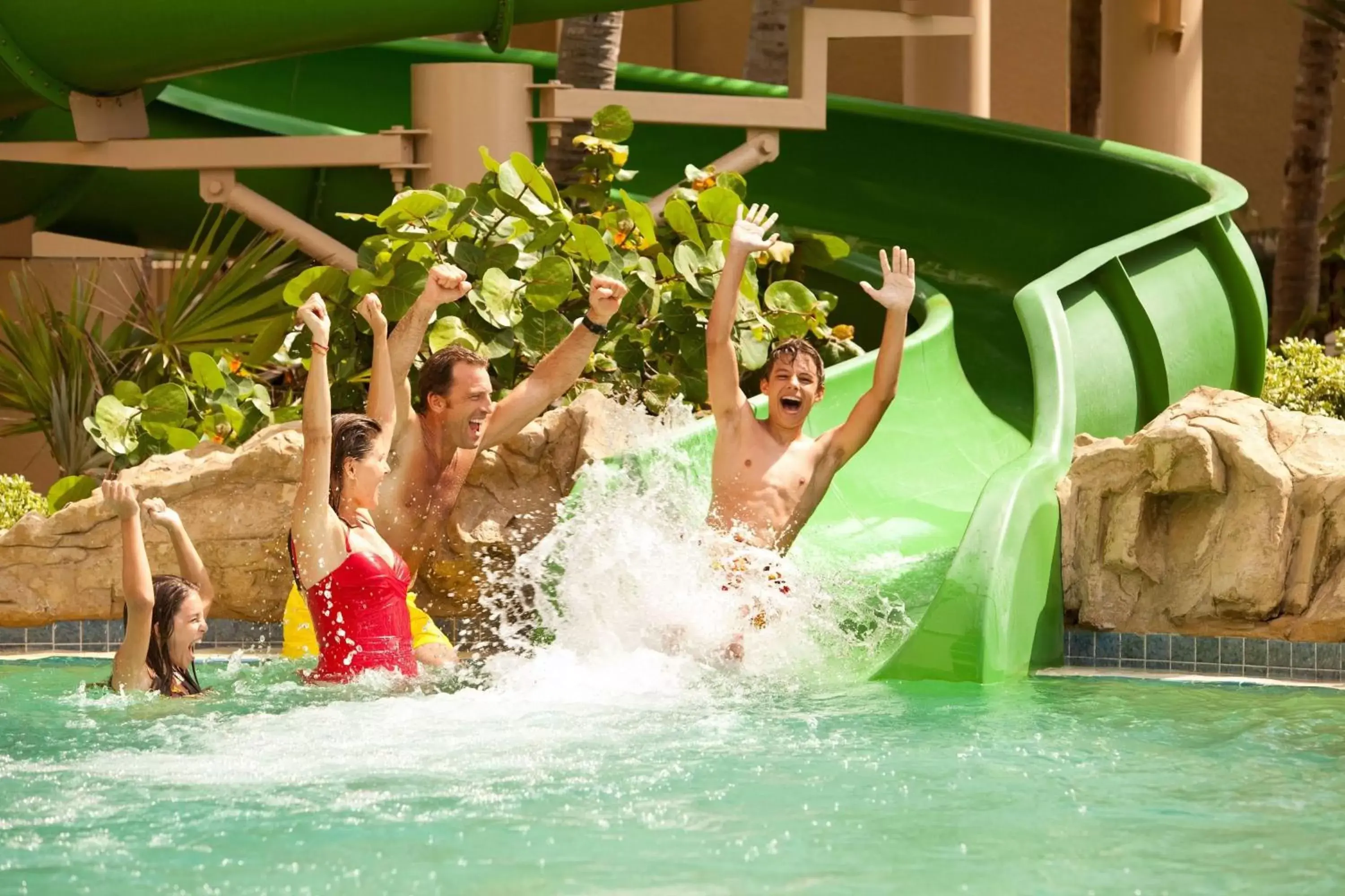 Swimming pool, Water Park in Palm Beach Marriott Singer Island Beach Resort & Spa