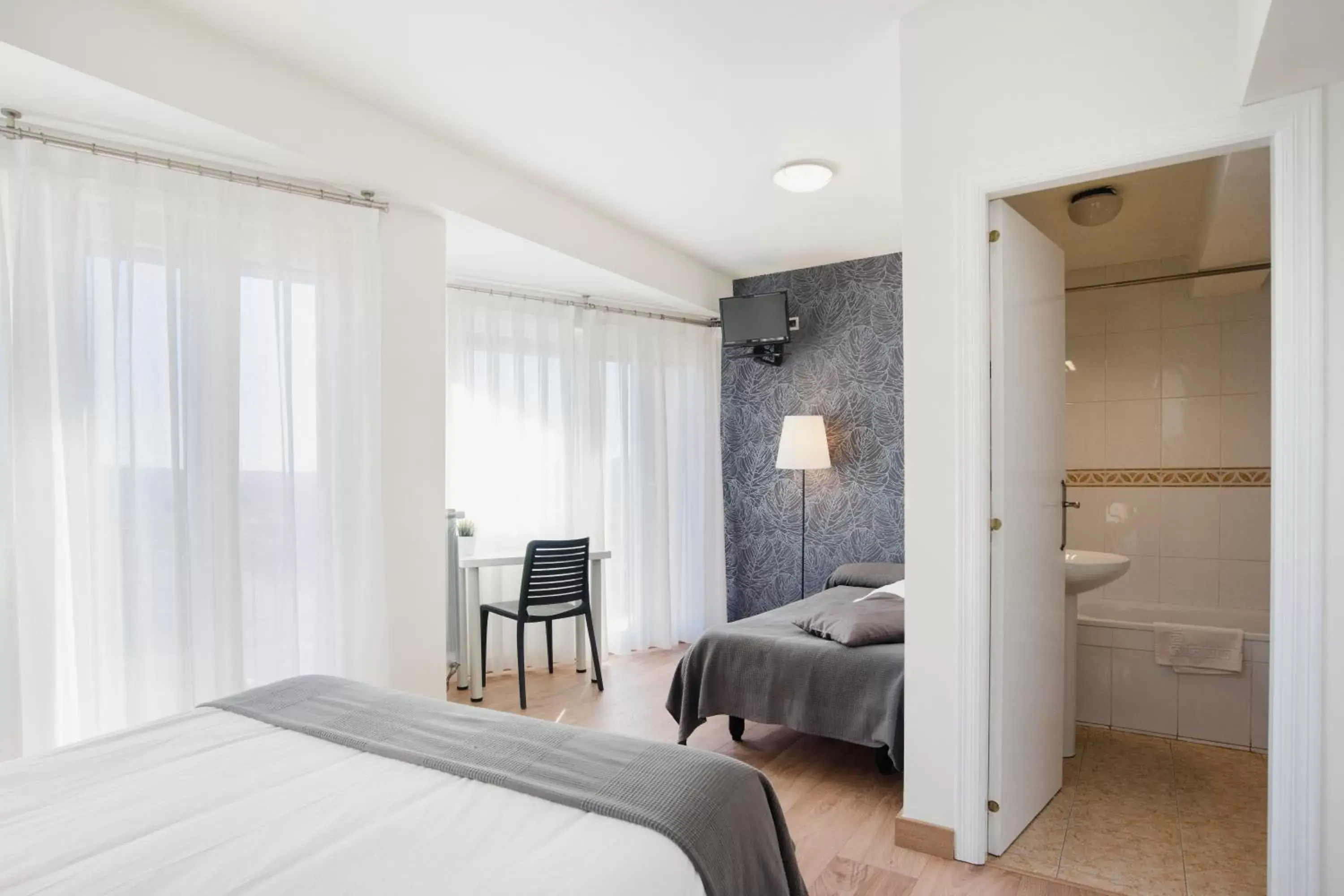 Bed in Hotel El Cid