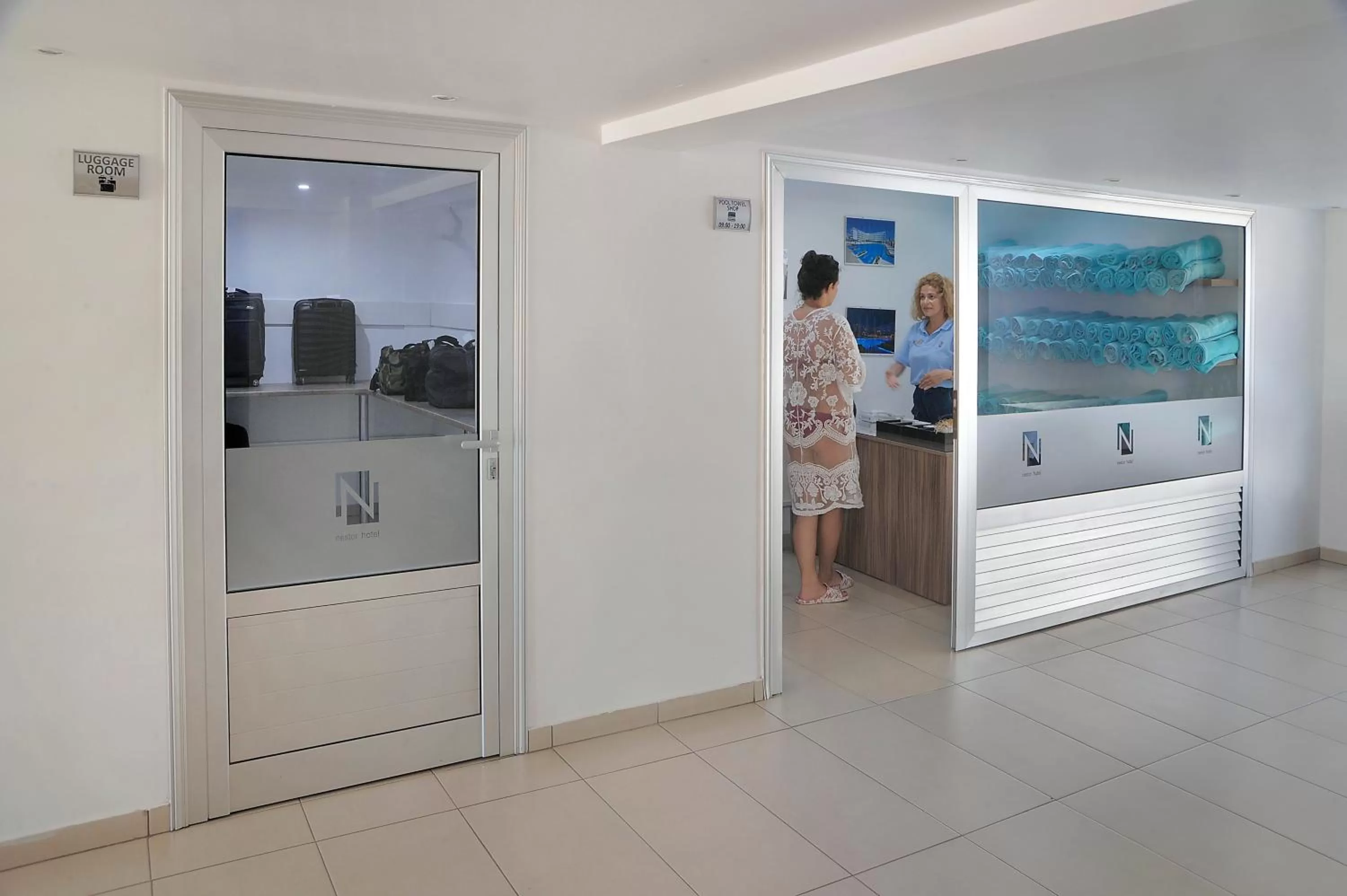 Area and facilities in Nestor Hotel