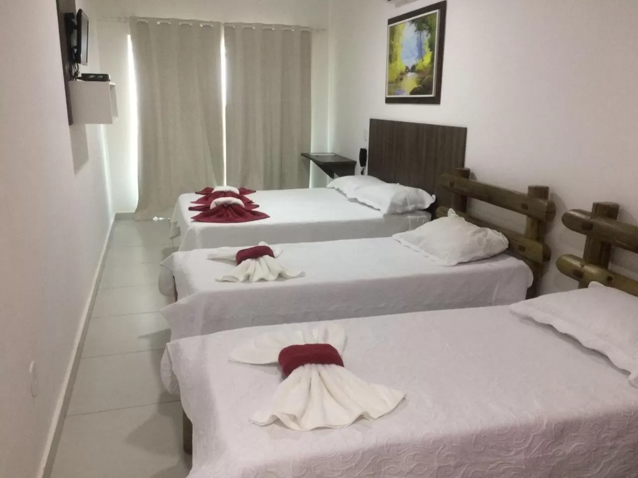 Bed in Trevo De Arraial pousada em cabo frio