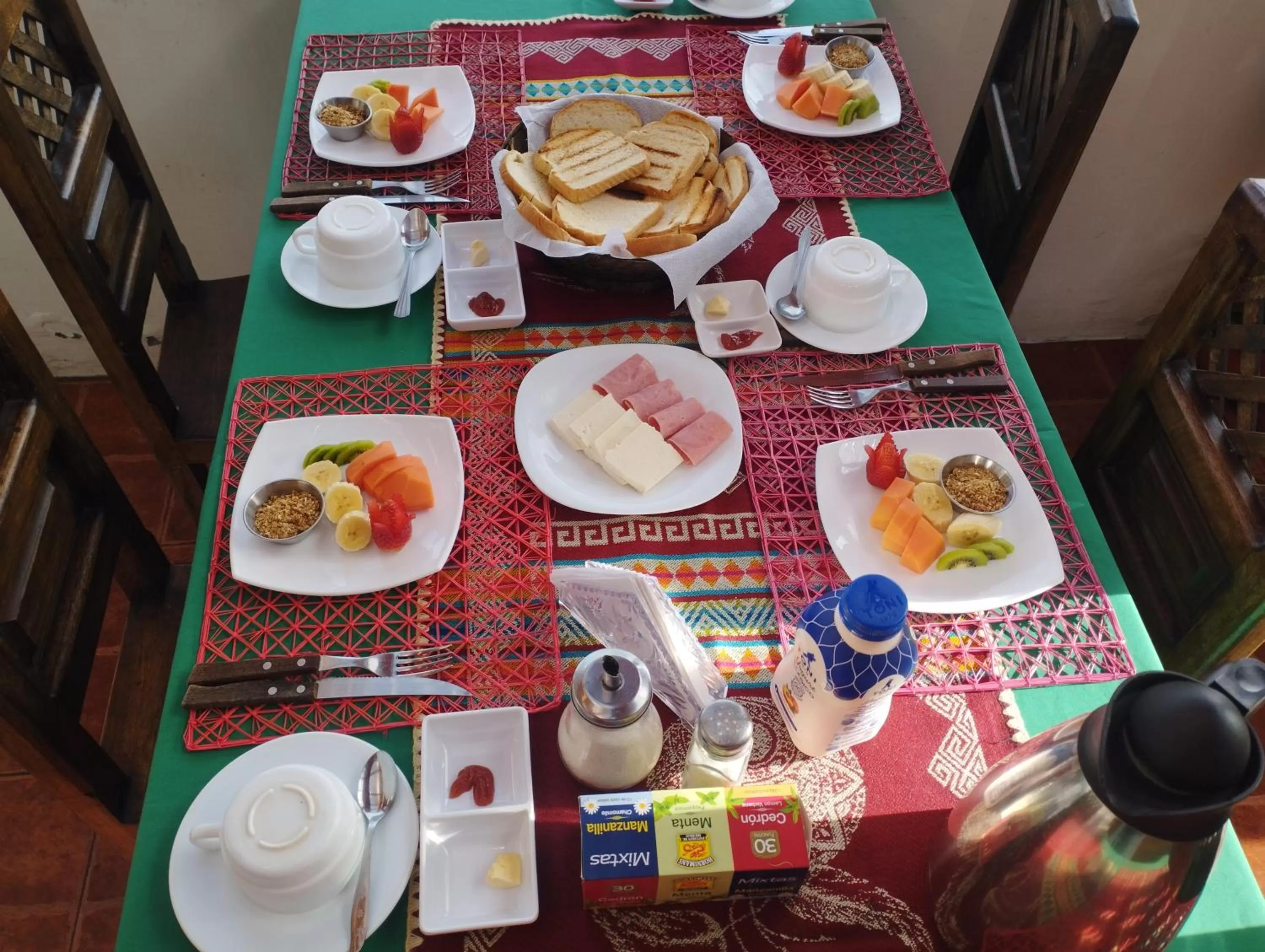 Breakfast in Ruta de los volcanes