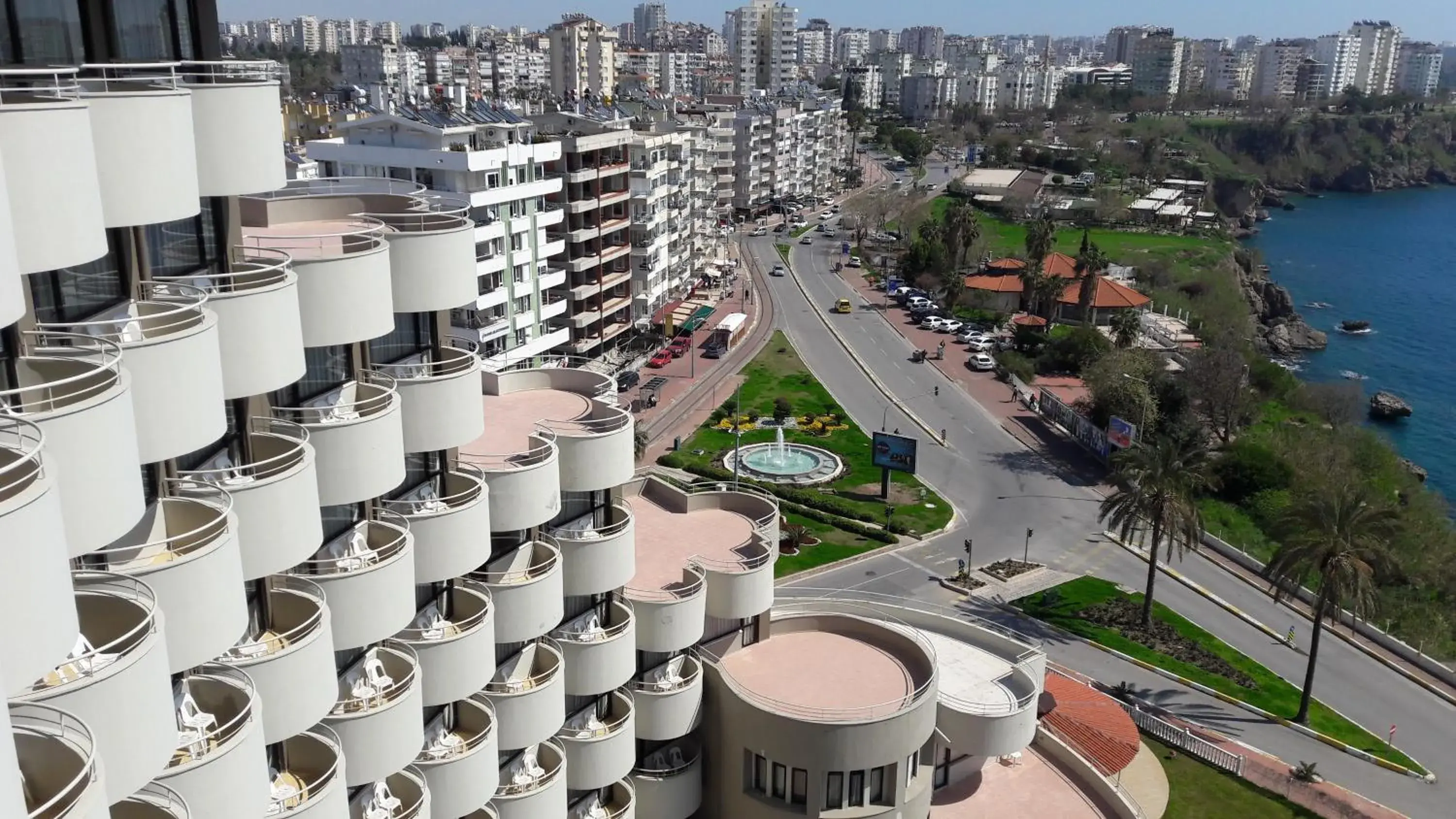 Bird's eye view in Cender Hotel