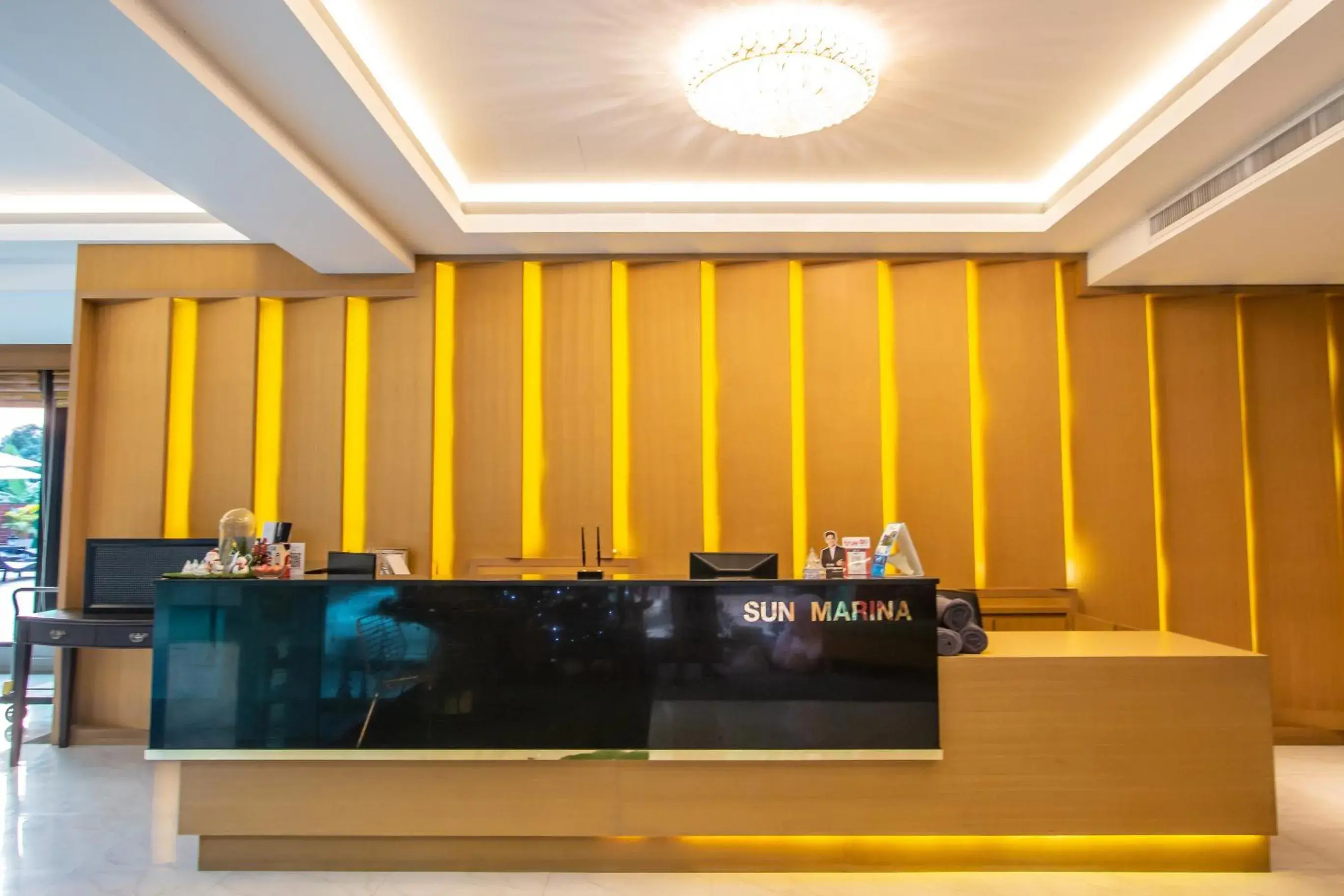 Lobby or reception in Sun Marina Cha-Am Lobby or reception in Sun Marina Cha-Am