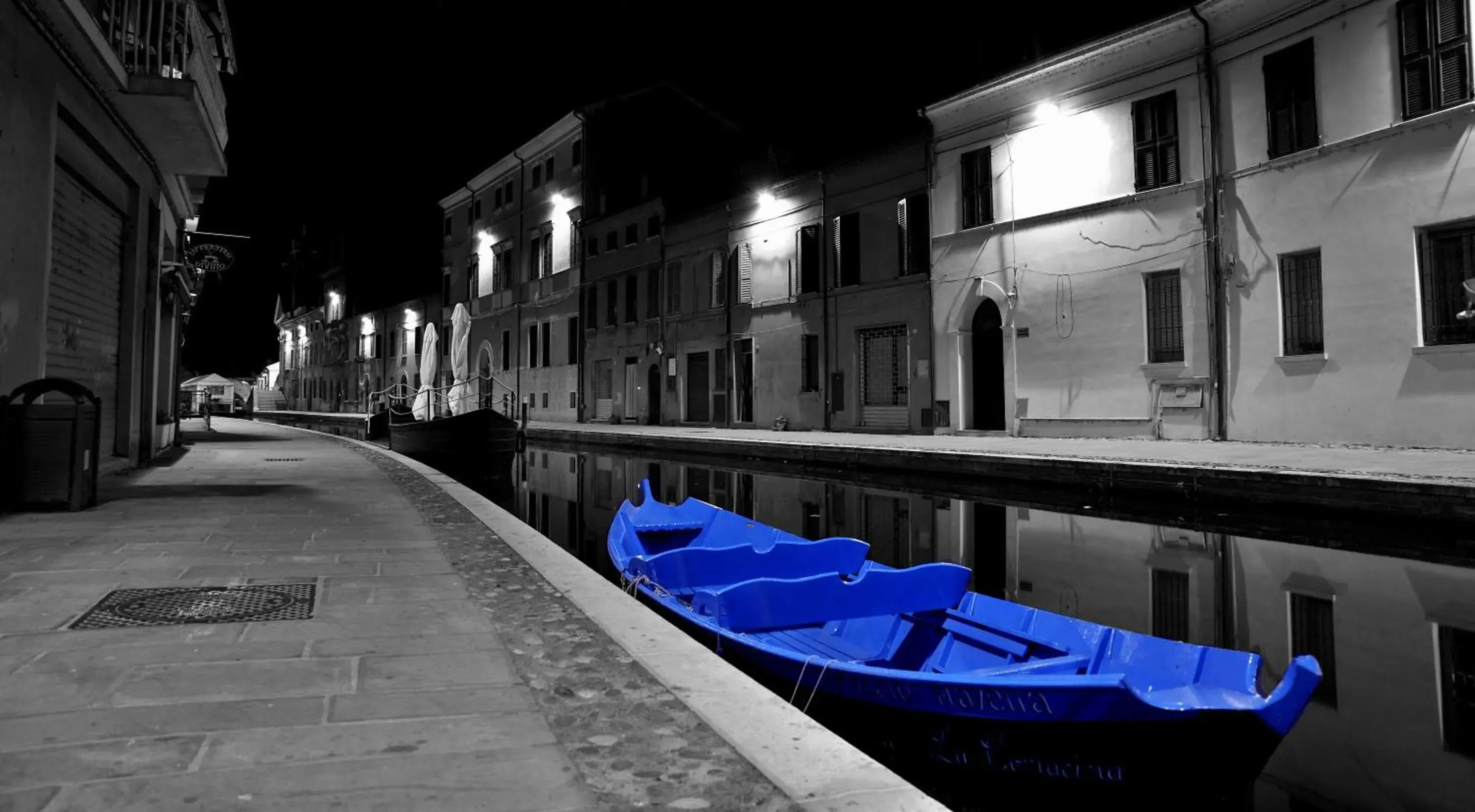 Night, Patio/Outdoor Area in Locanda La Comacina