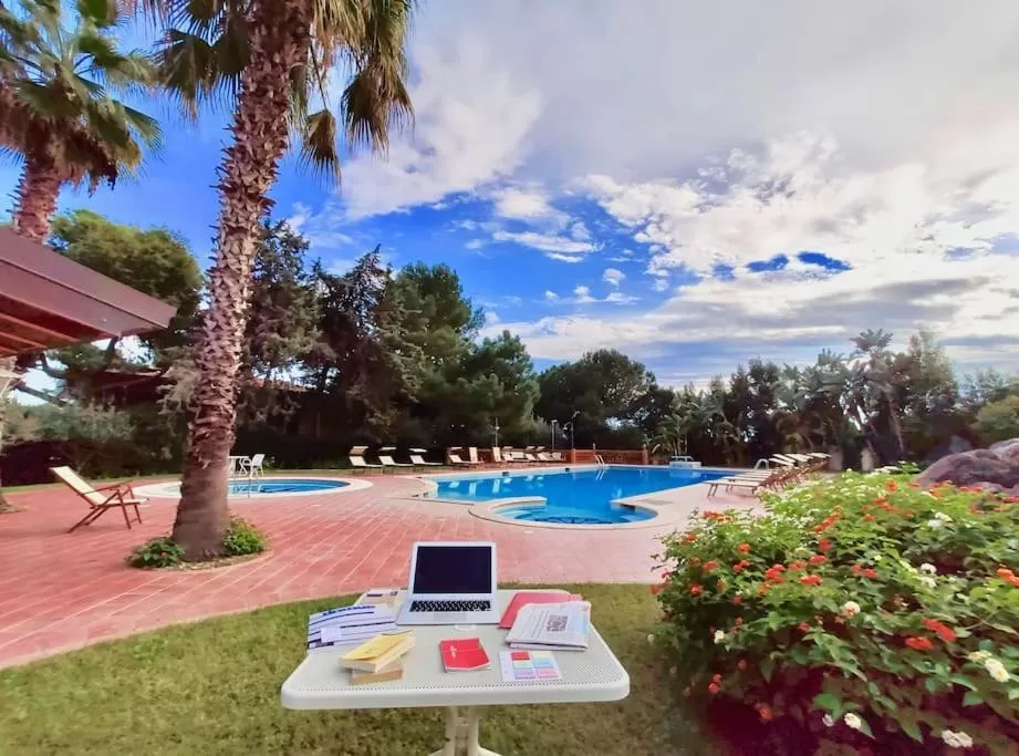 Natural landscape in Villa delle Palme