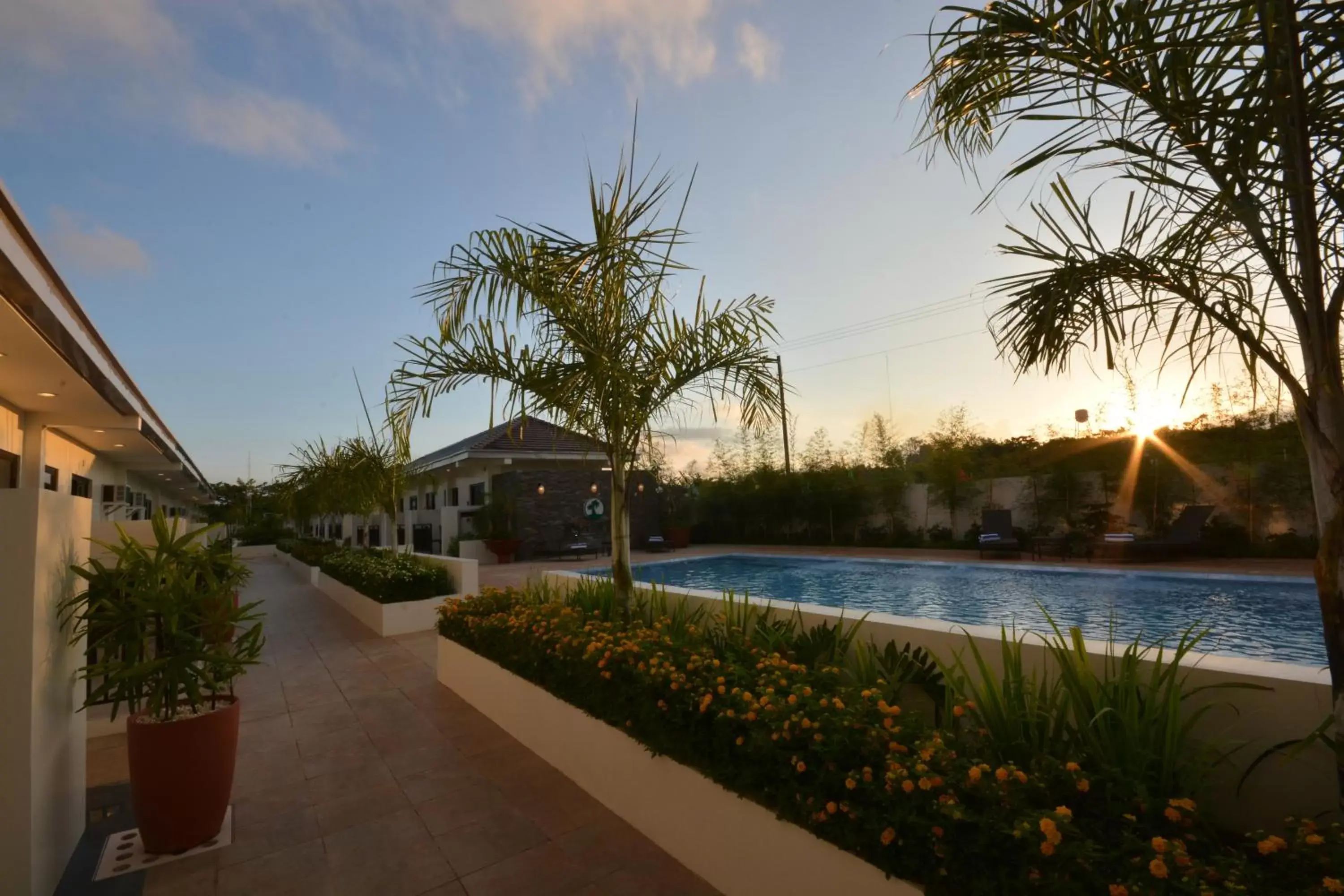 Swimming pool in Southwind Palawan Swimming pool in Southwind Palawan