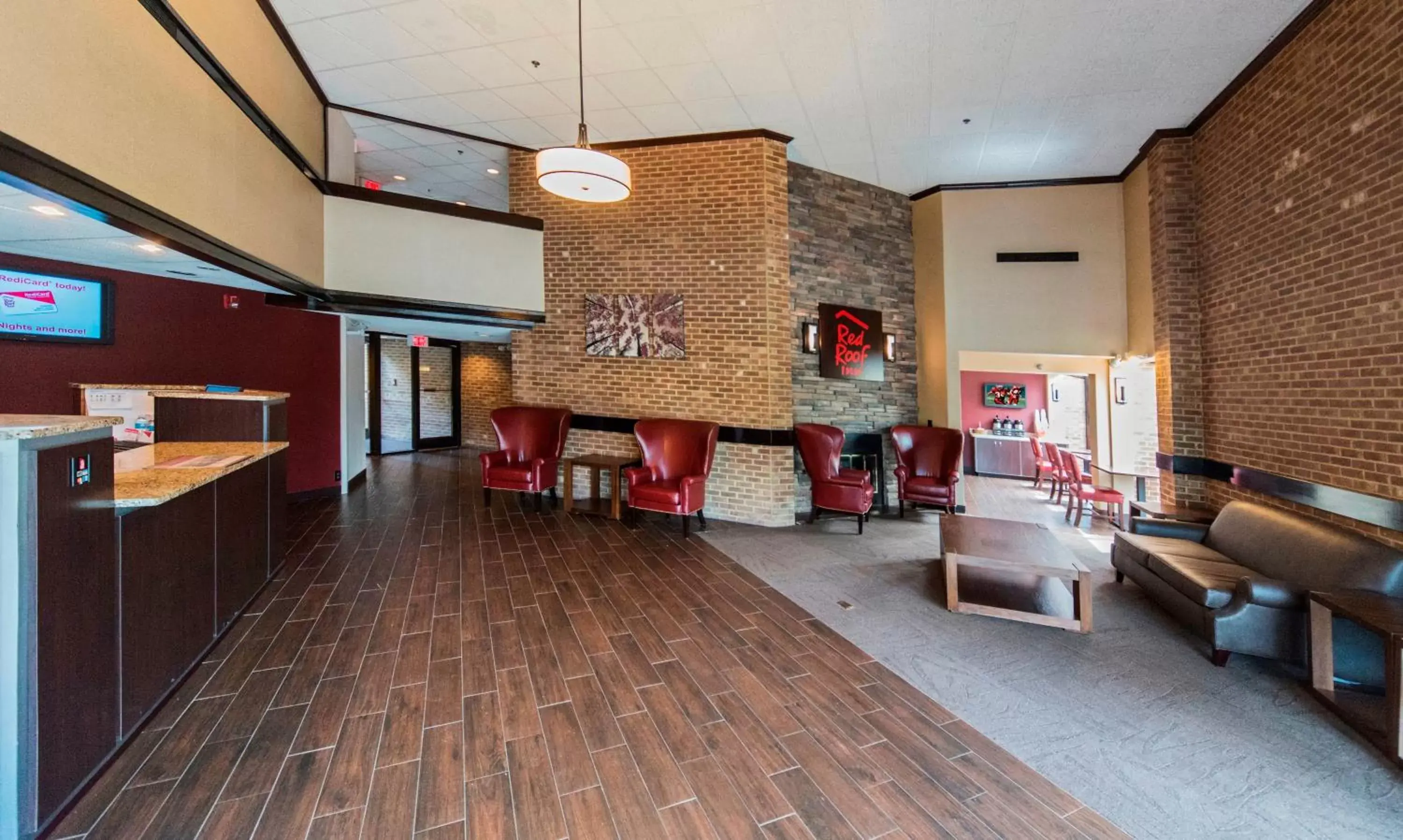 Lobby or reception, Lobby/Reception in Red Roof Inn Raleigh Southwest - Cary