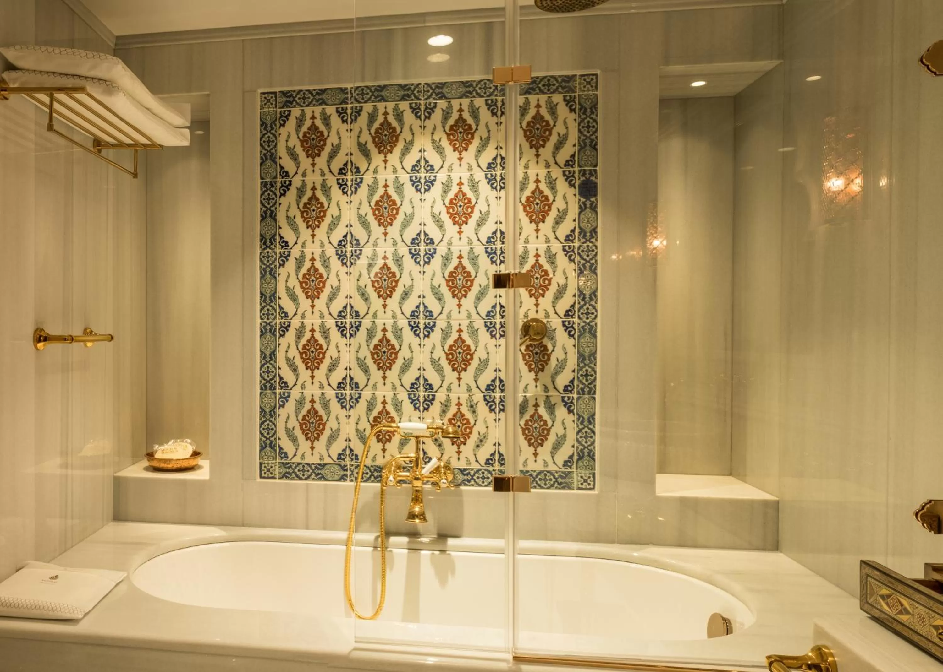 Bathroom in AJWA Sultanahmet - Preferred Hotels LVX Collection