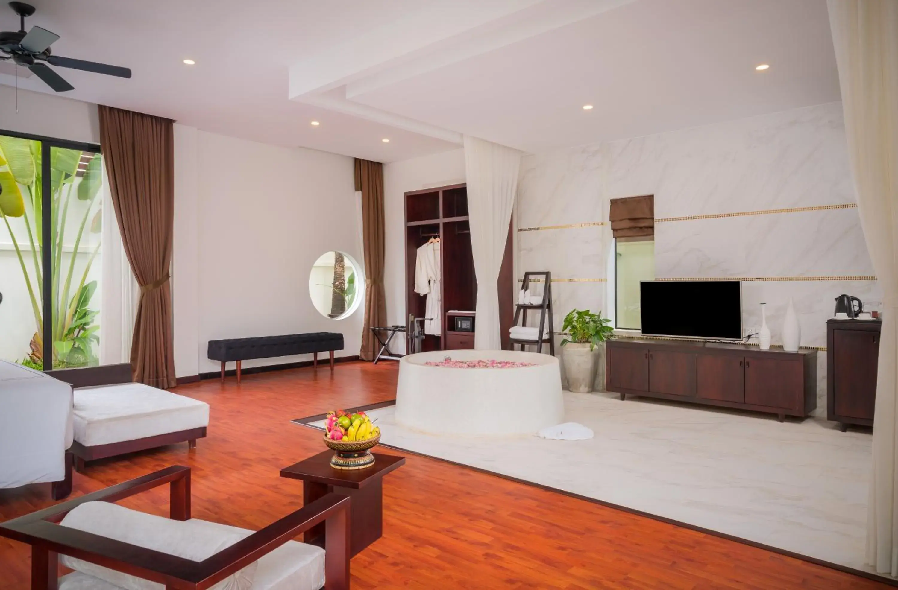 Photo of the whole room, Seating Area in The Embassy Angkor Resort & Spa