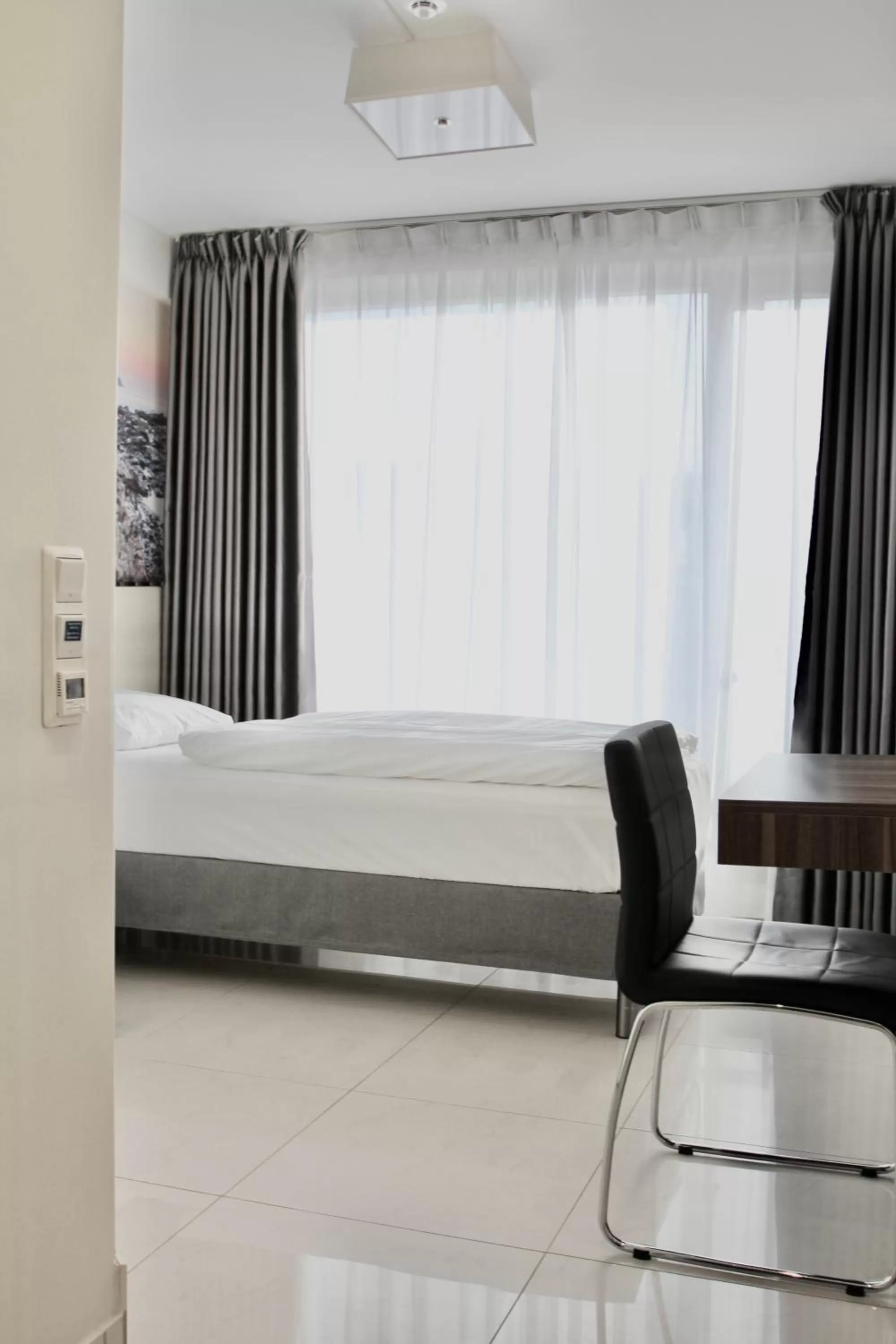 Bed in Super Stay Hotel, Oslo