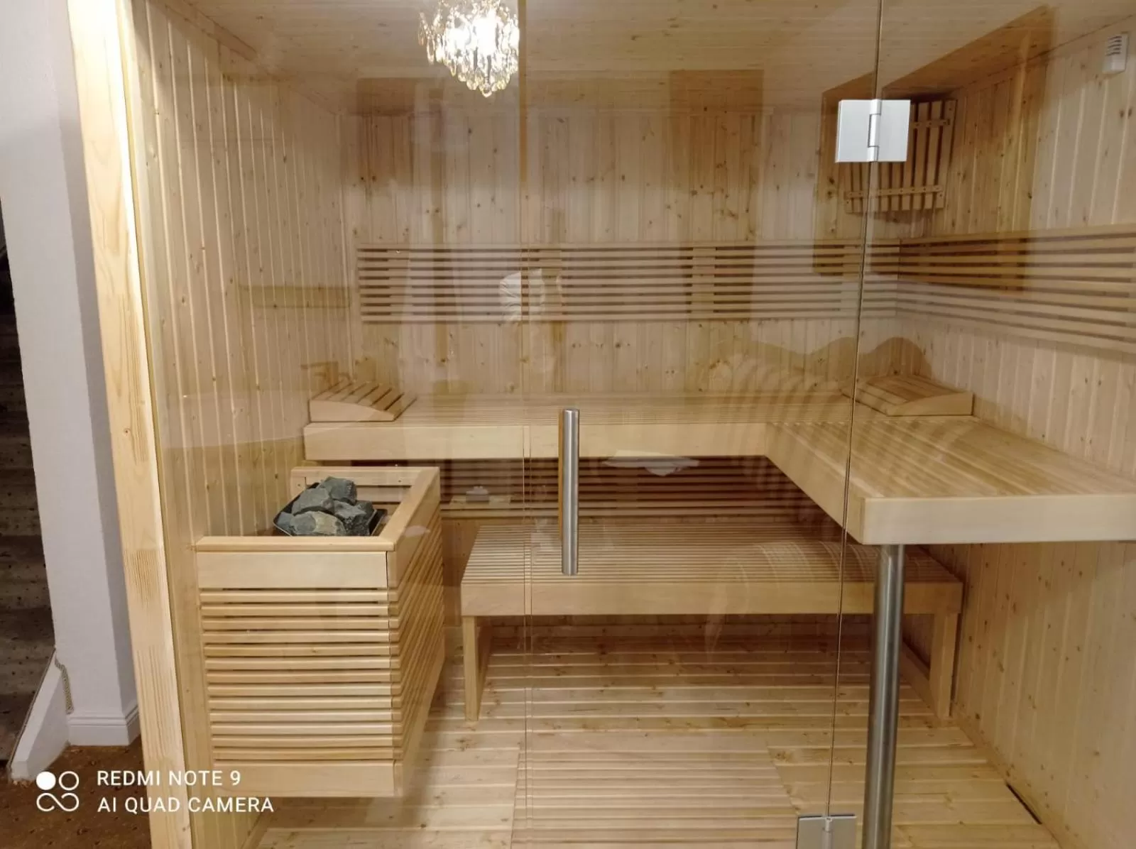 Sauna in JMR Royal -Luxury Rooms & Private Sauna