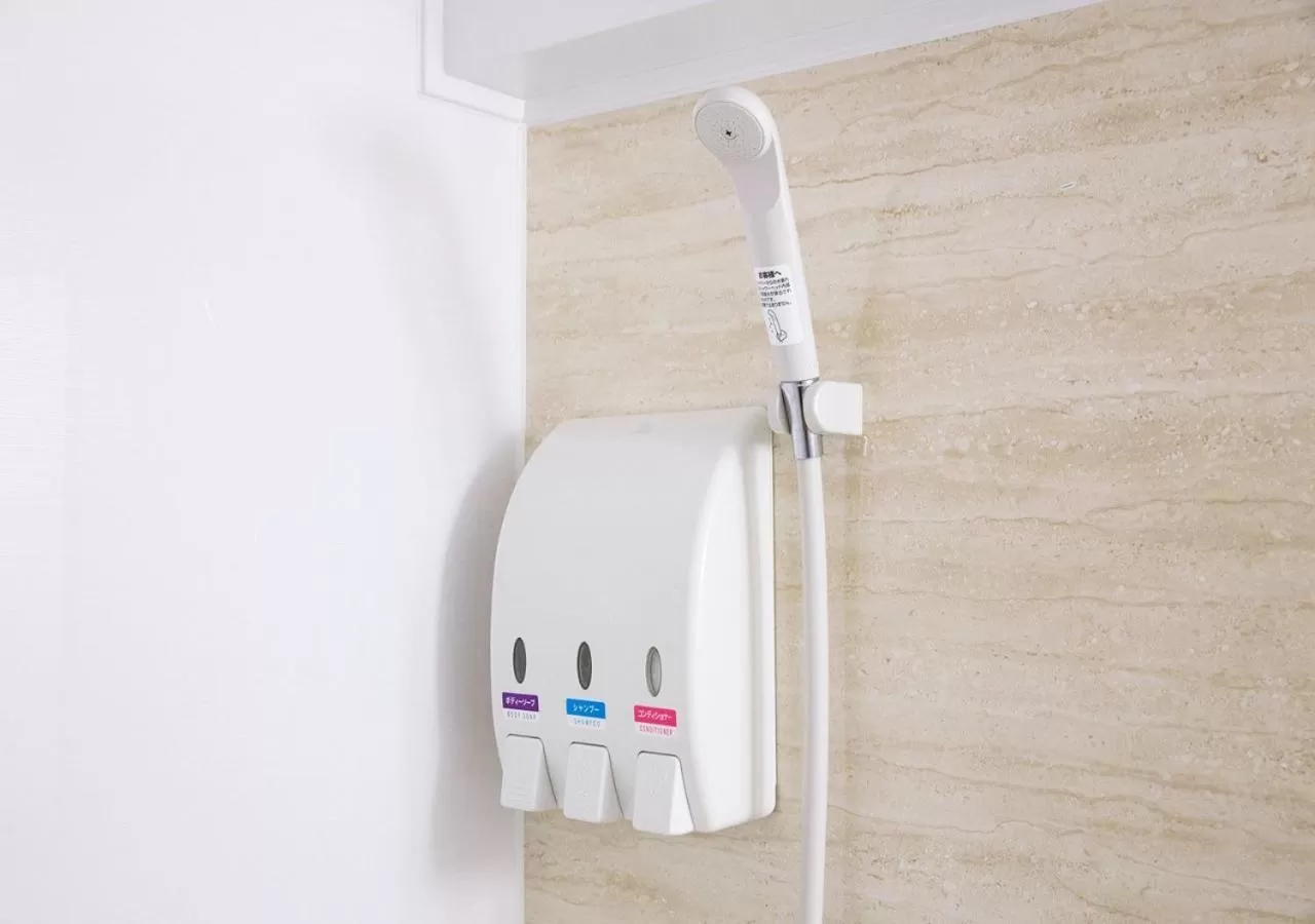 Shower in Hotel Okus