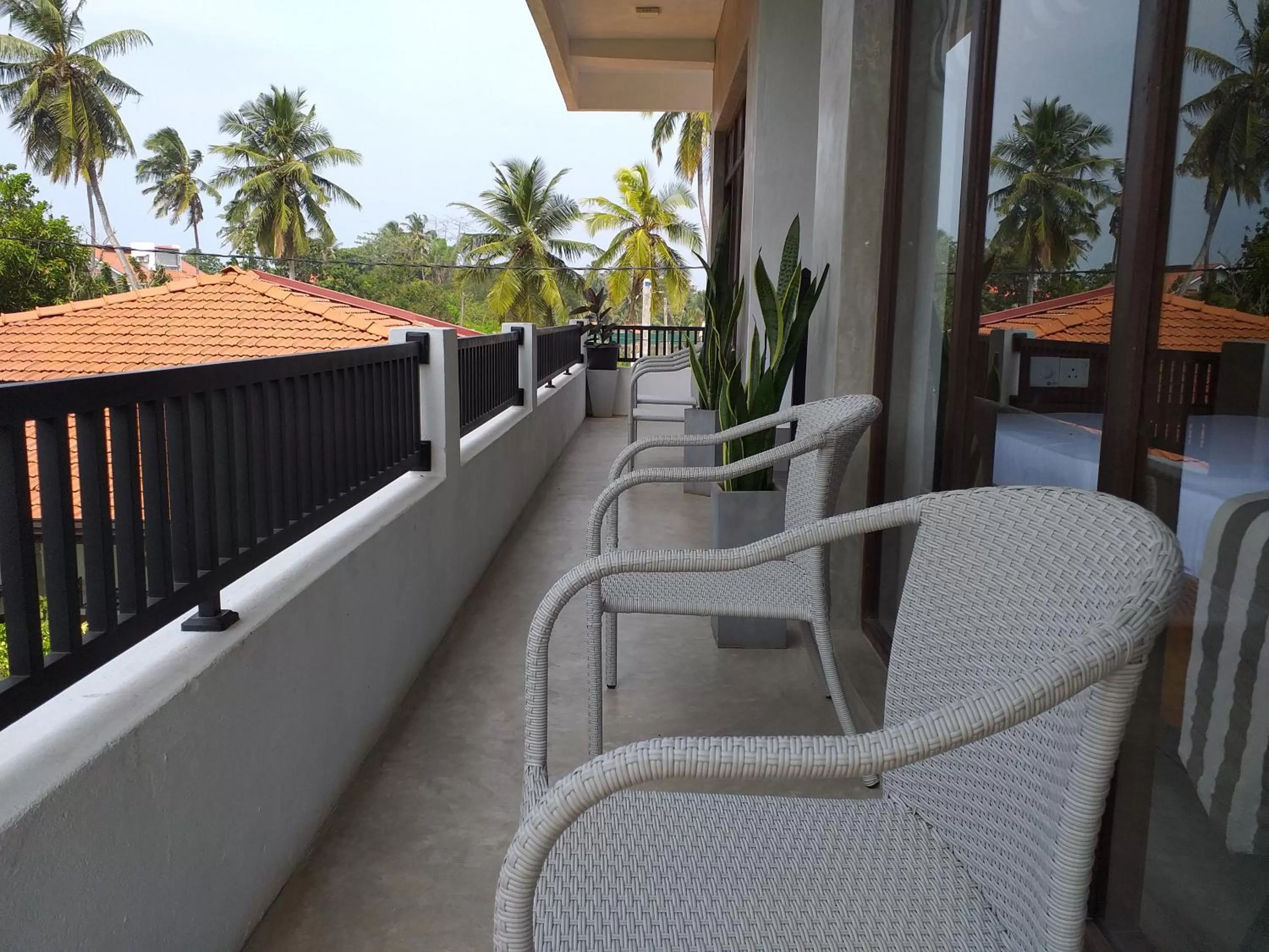 Balcony/Terrace in Green Wood Villa Negombo