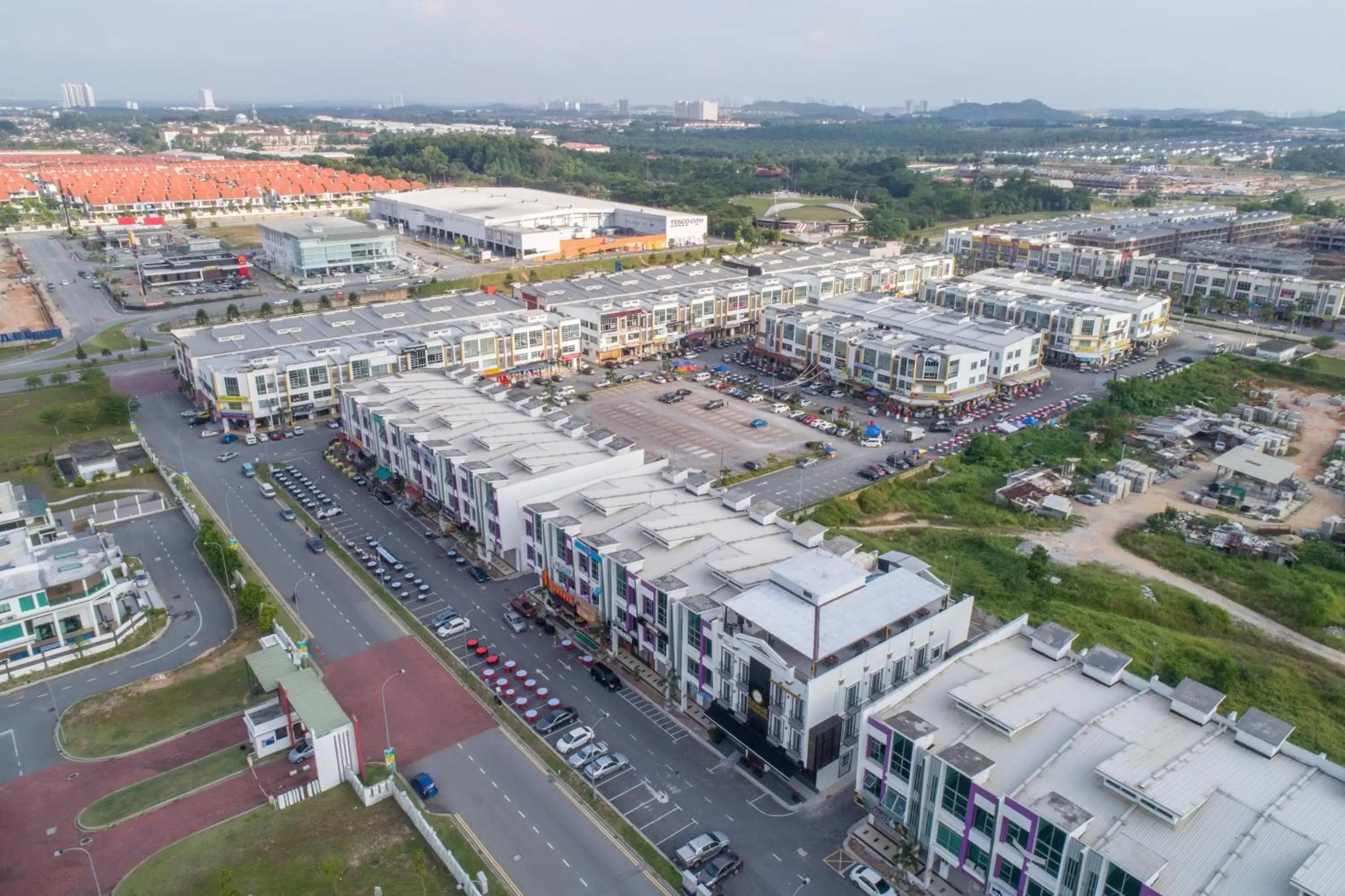 City view in Redpine Boutique Hotel City view in Redpine Boutique Hotel