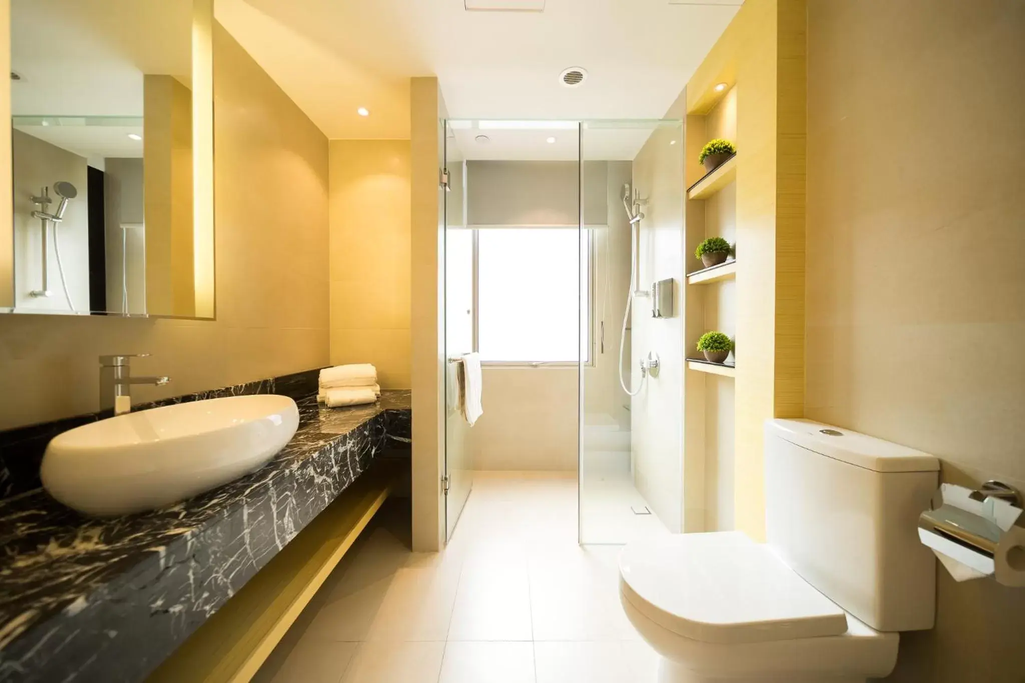 Bathroom in Eco Tree Hotel