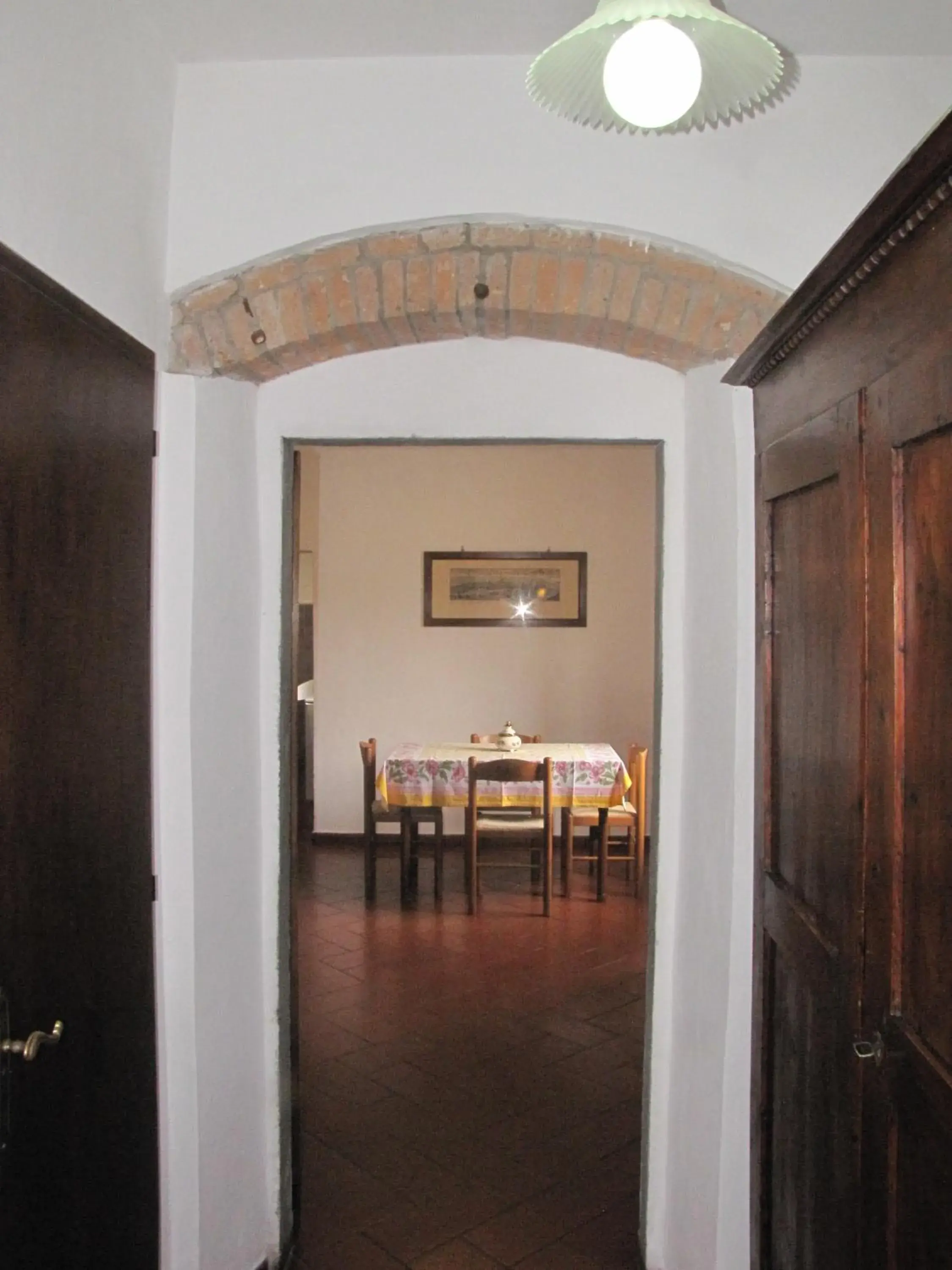 Living room, Dining Area in Residence Casprini da Omero