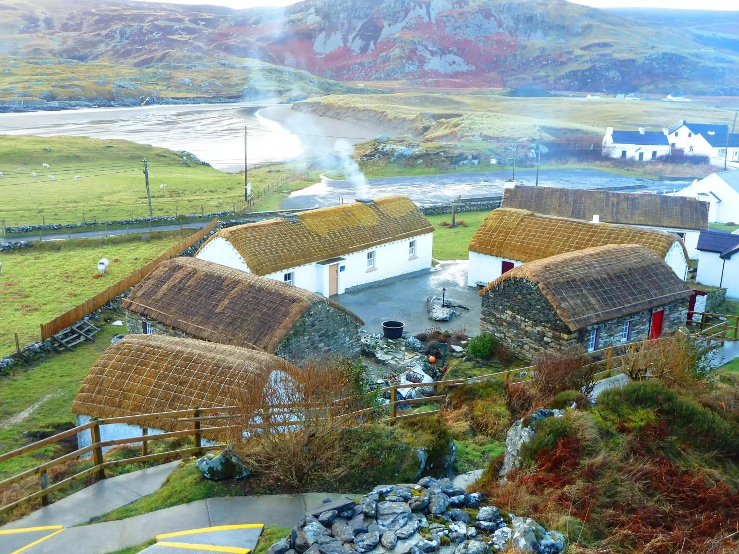 Natural landscape, Bird's-eye View in Abbey Hotel Donegal